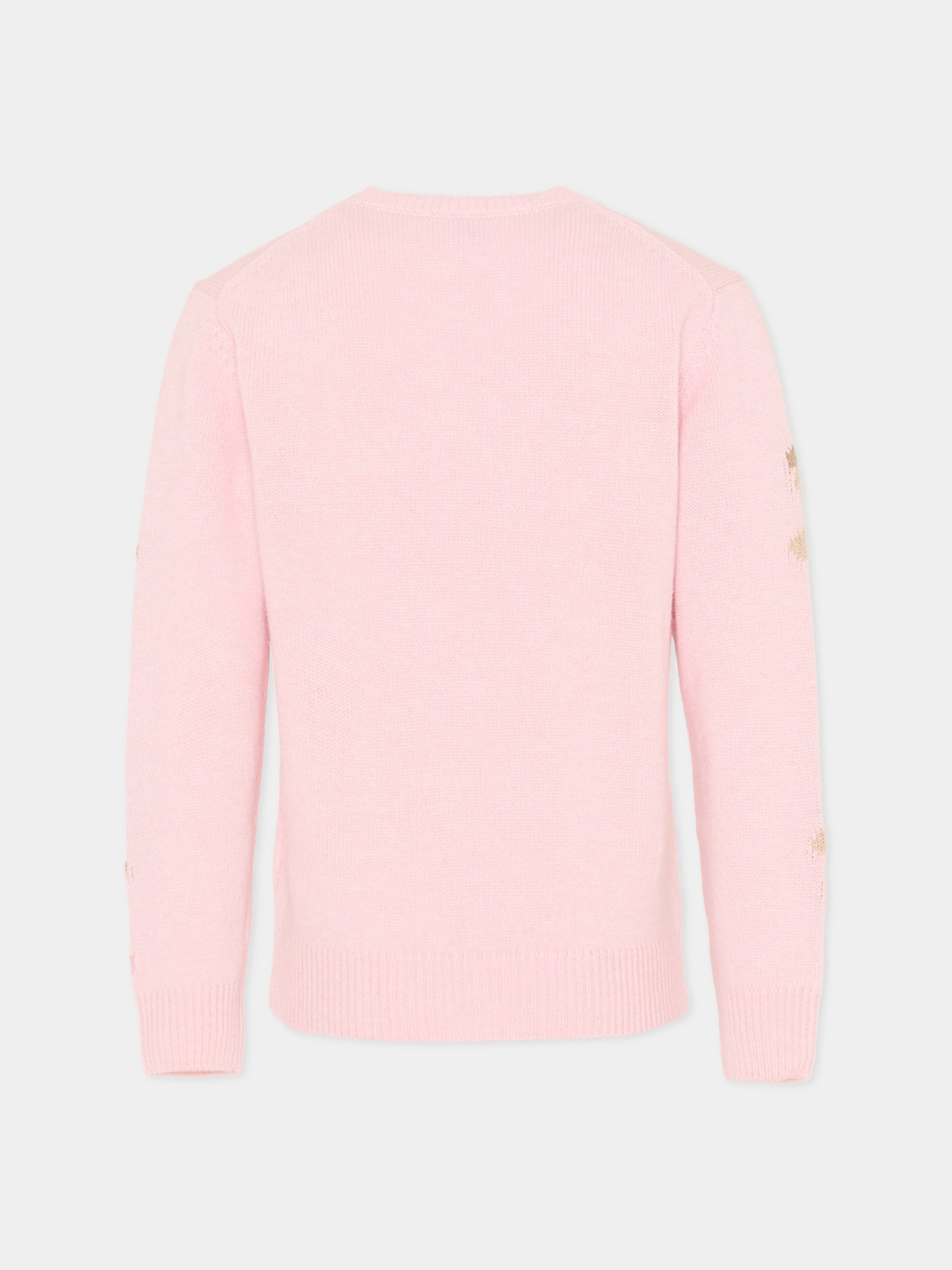 Maglione rosa per bambina con orsi e fiocchi,Mc2 Saint Barth,PRC0005 - 02267I