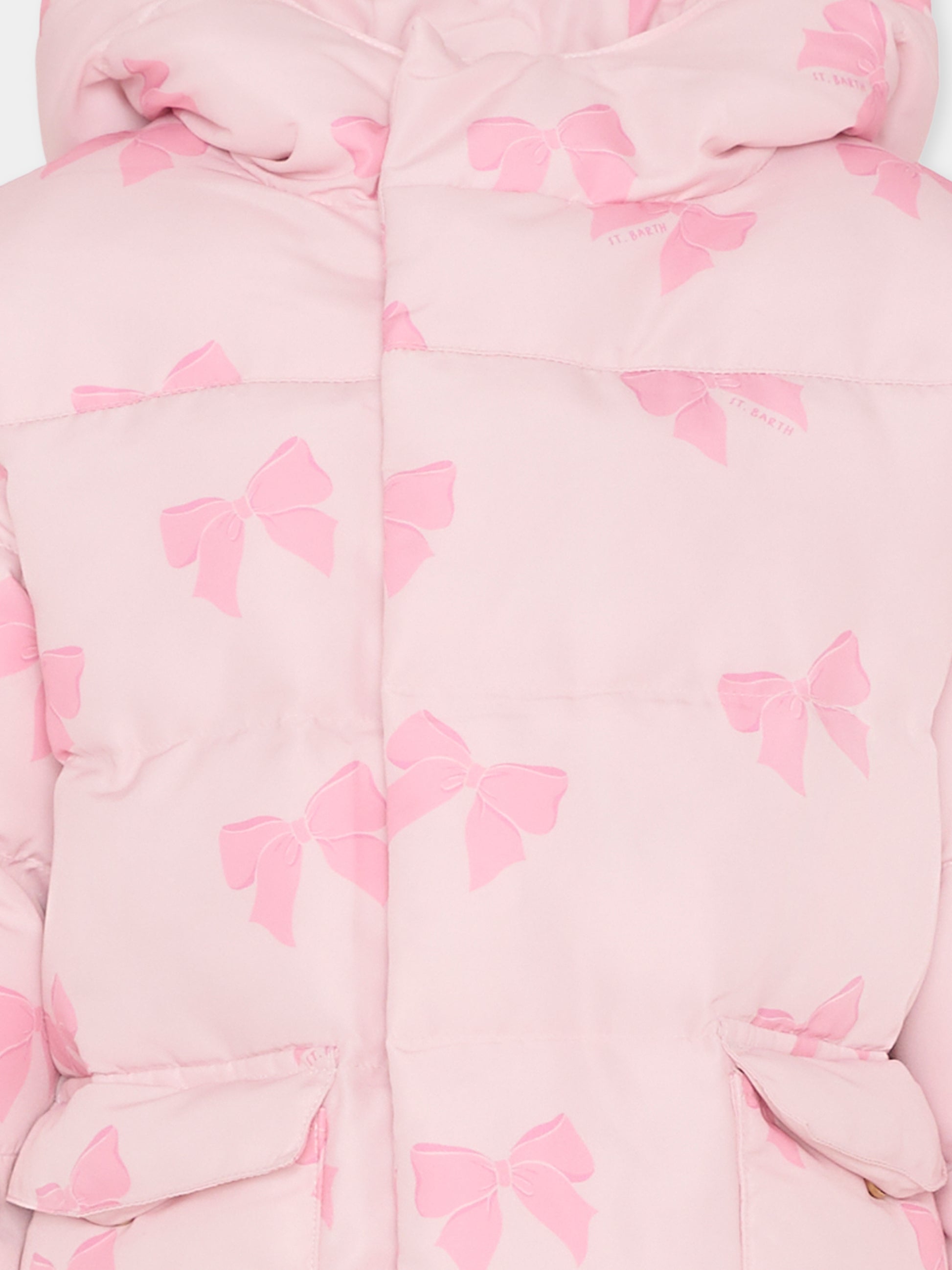 Piumino rosa per bambina con Minnie,Mc2 Saint Barth,GEN0001 - 01238I