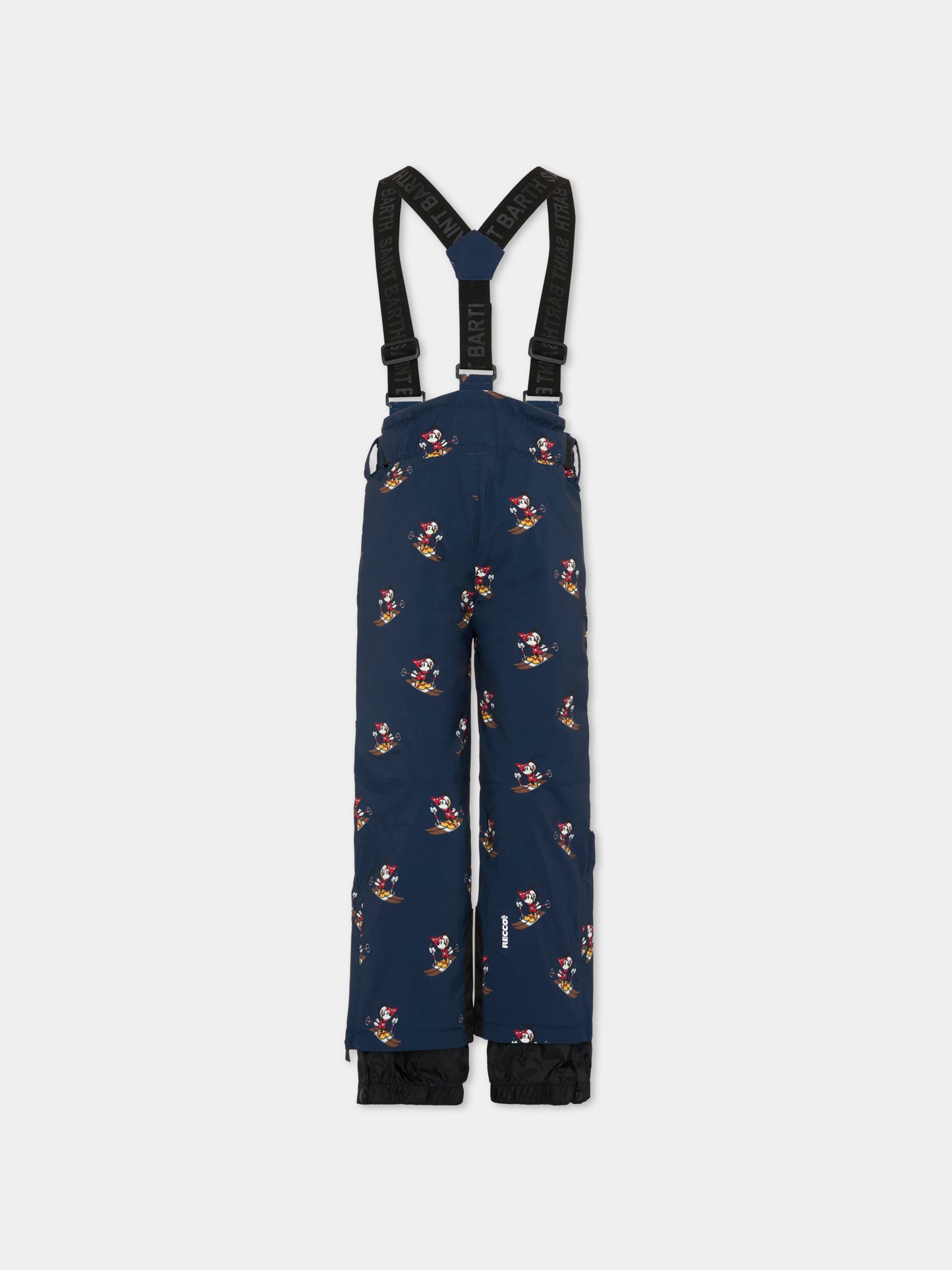 Pantaloni da neve blu per bambino con Topolino,Mc2 Saint Barth,OYM0001 - 00822I