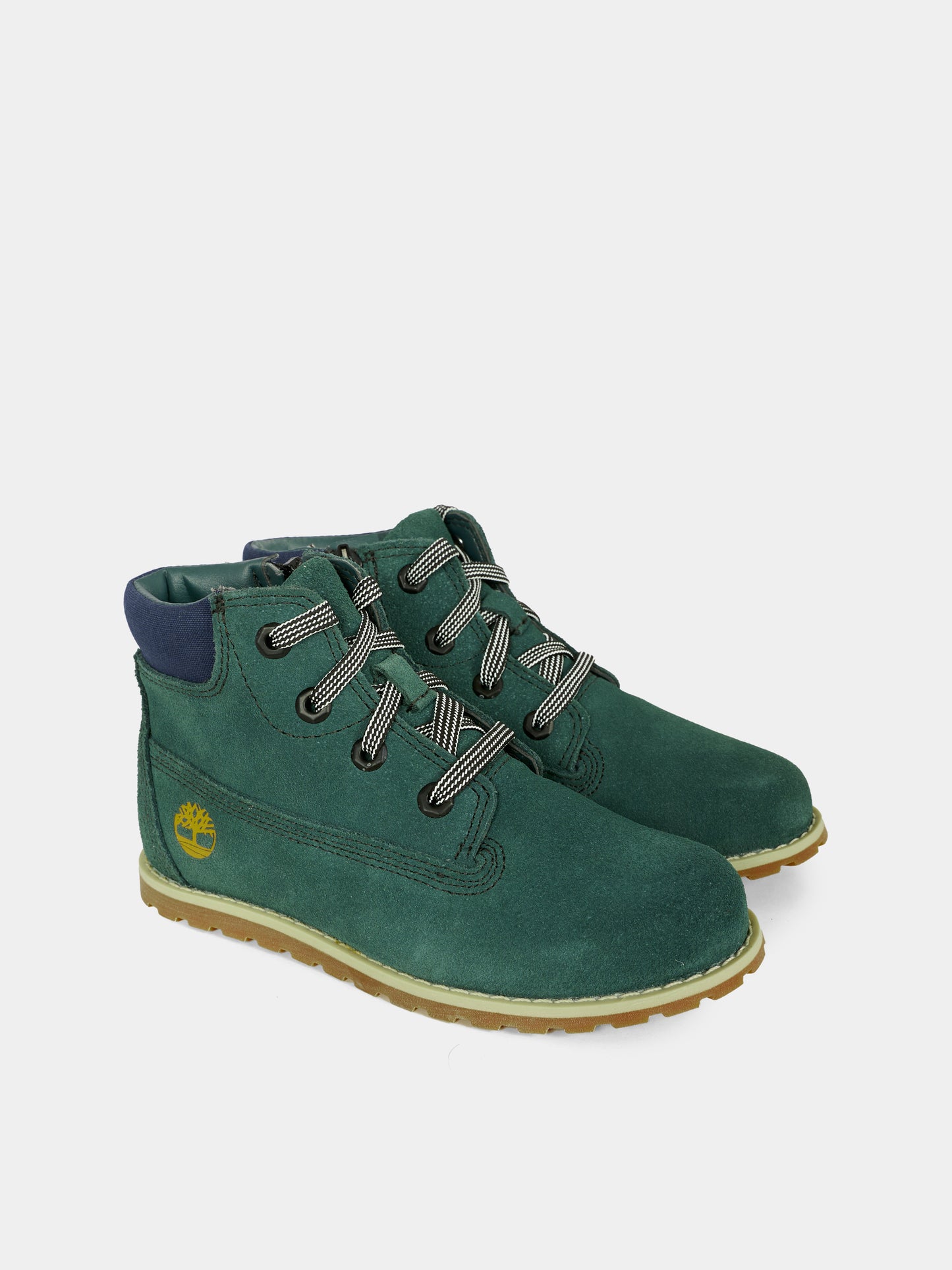 Anfibi verdi per bambini con logo,Timberland,TB0A292EEY01