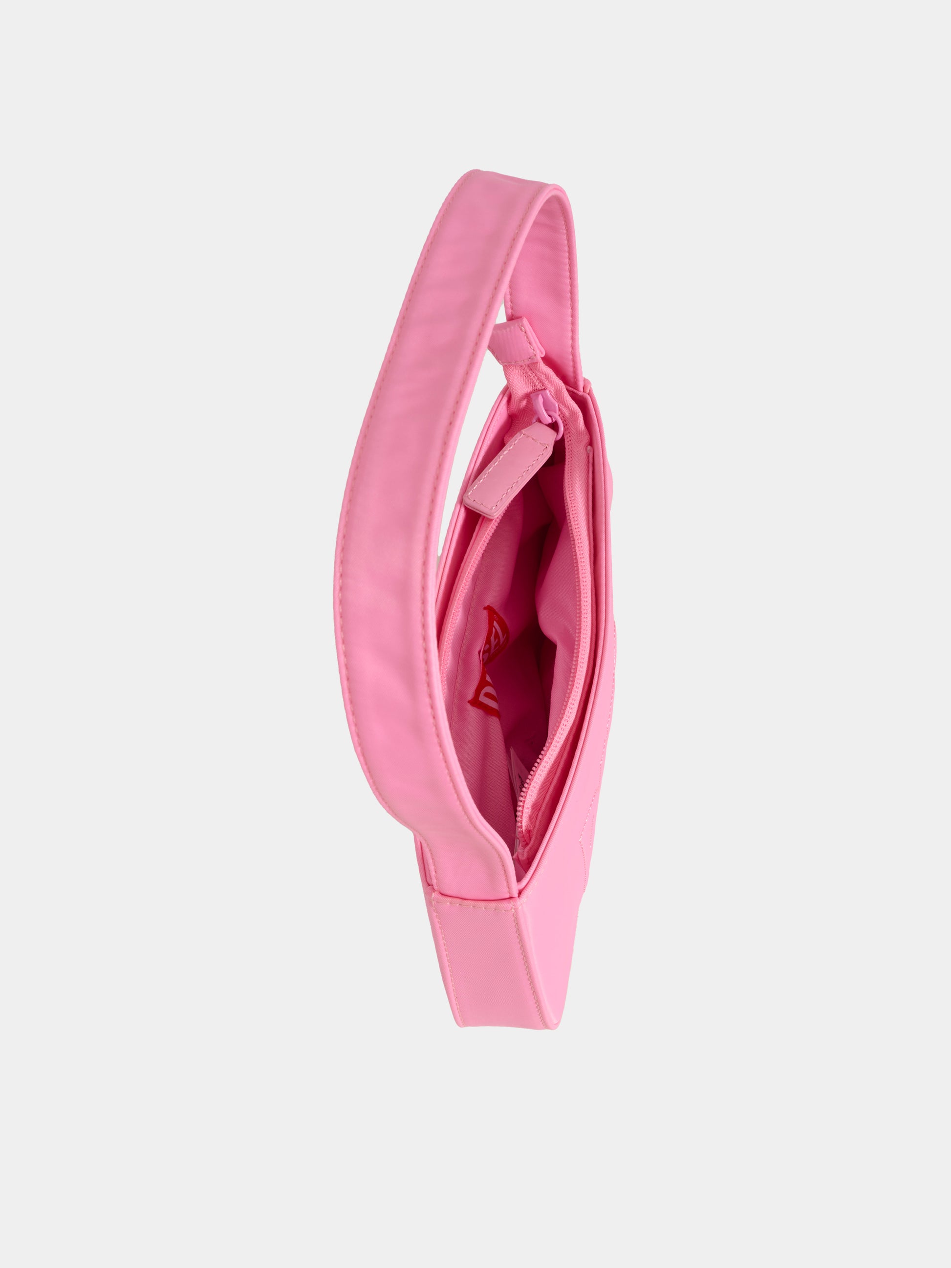 Borsa Wdelia rosa per bambina con logo,Diesel,J02521-KXBEW-K399