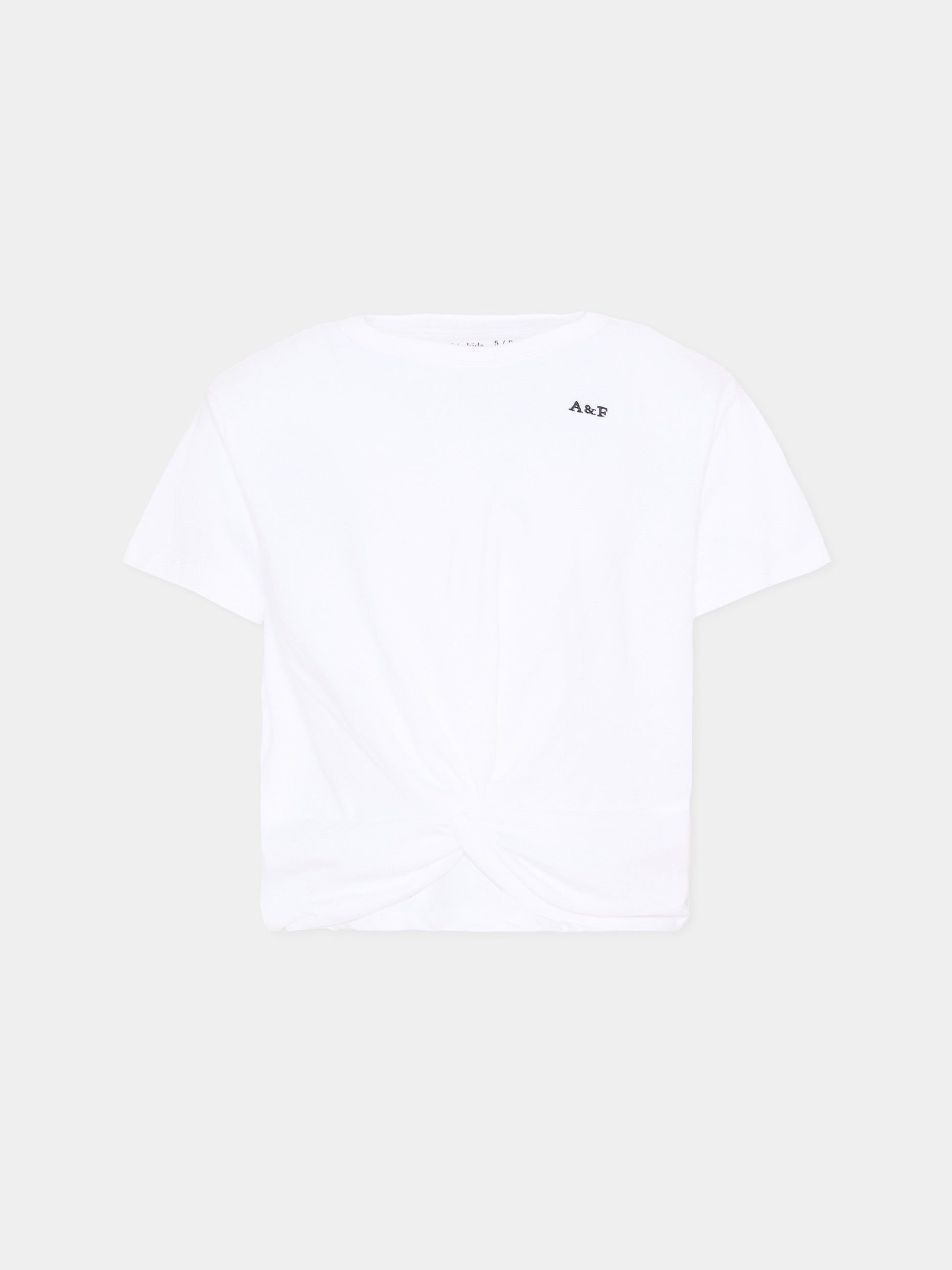 Set T-shirt multicolor per bambina con nodo,Abercrombie & Fitch,43AK20 GH3