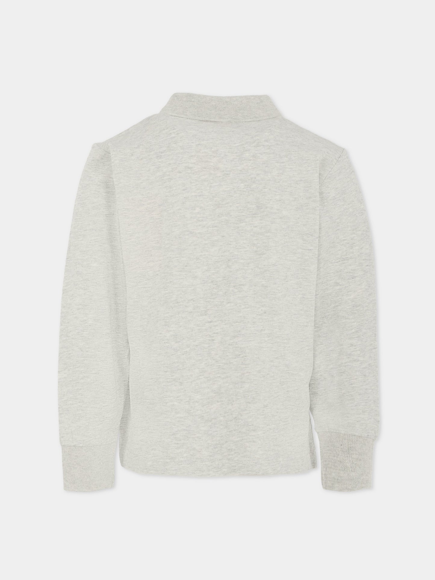 Polo grigia per bambino con logo,Diesel,J02467-KYAR1-K963