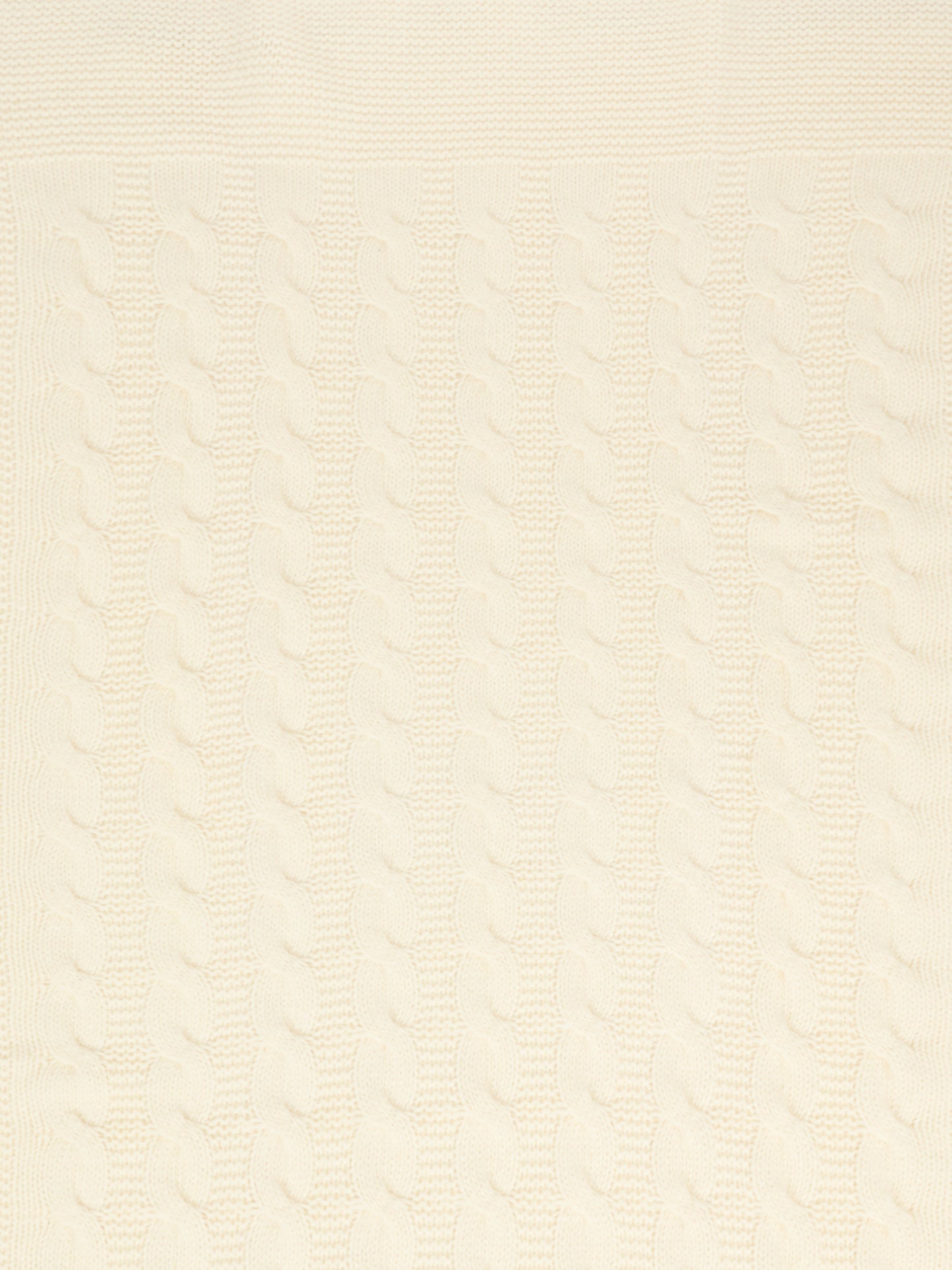 Coperta avorio per neonati con trecce,J.o. Milano,568A2 PANNA