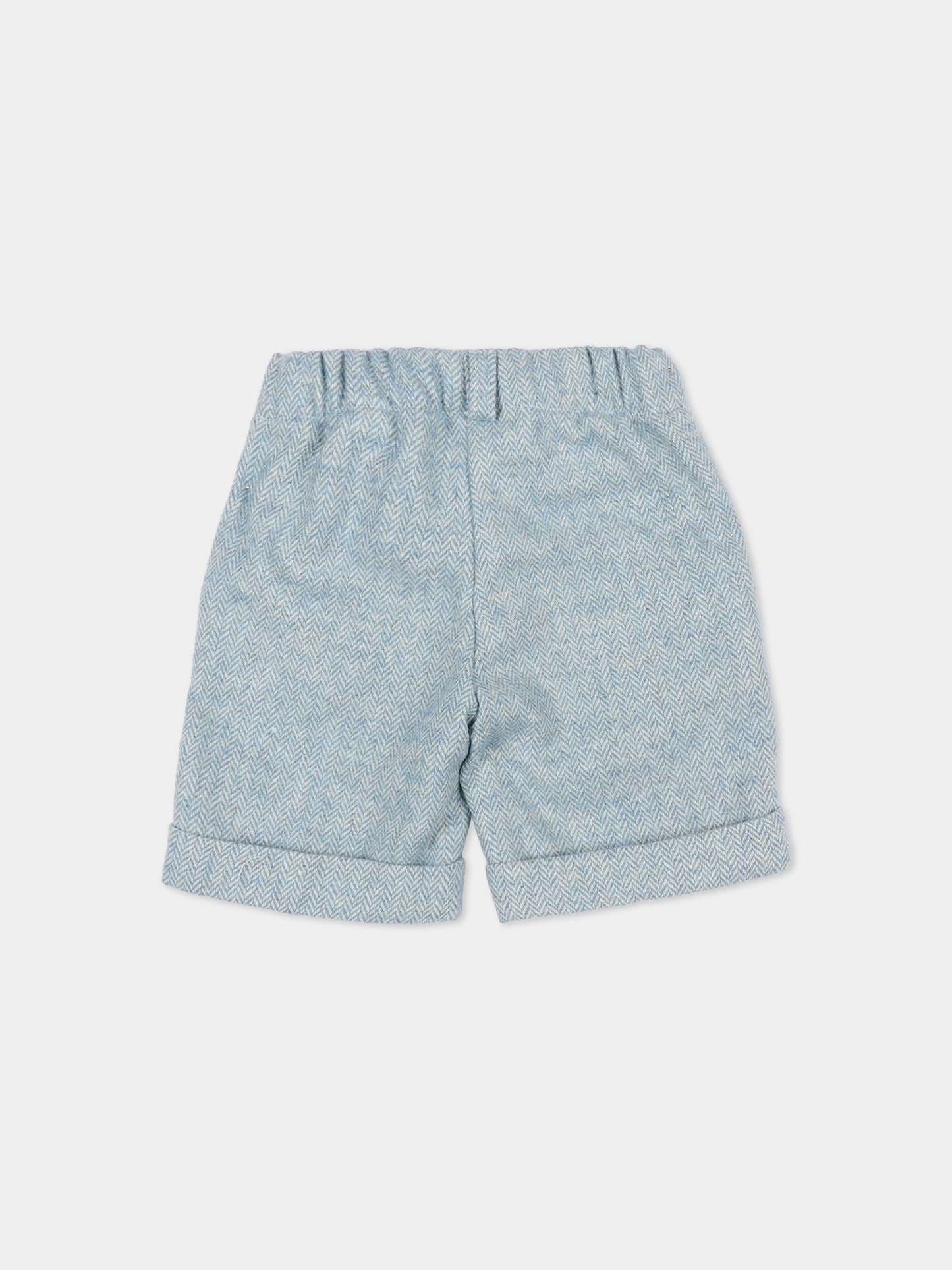 Shorts celesti per neonato,J.o. Milano,564G1 AVIO