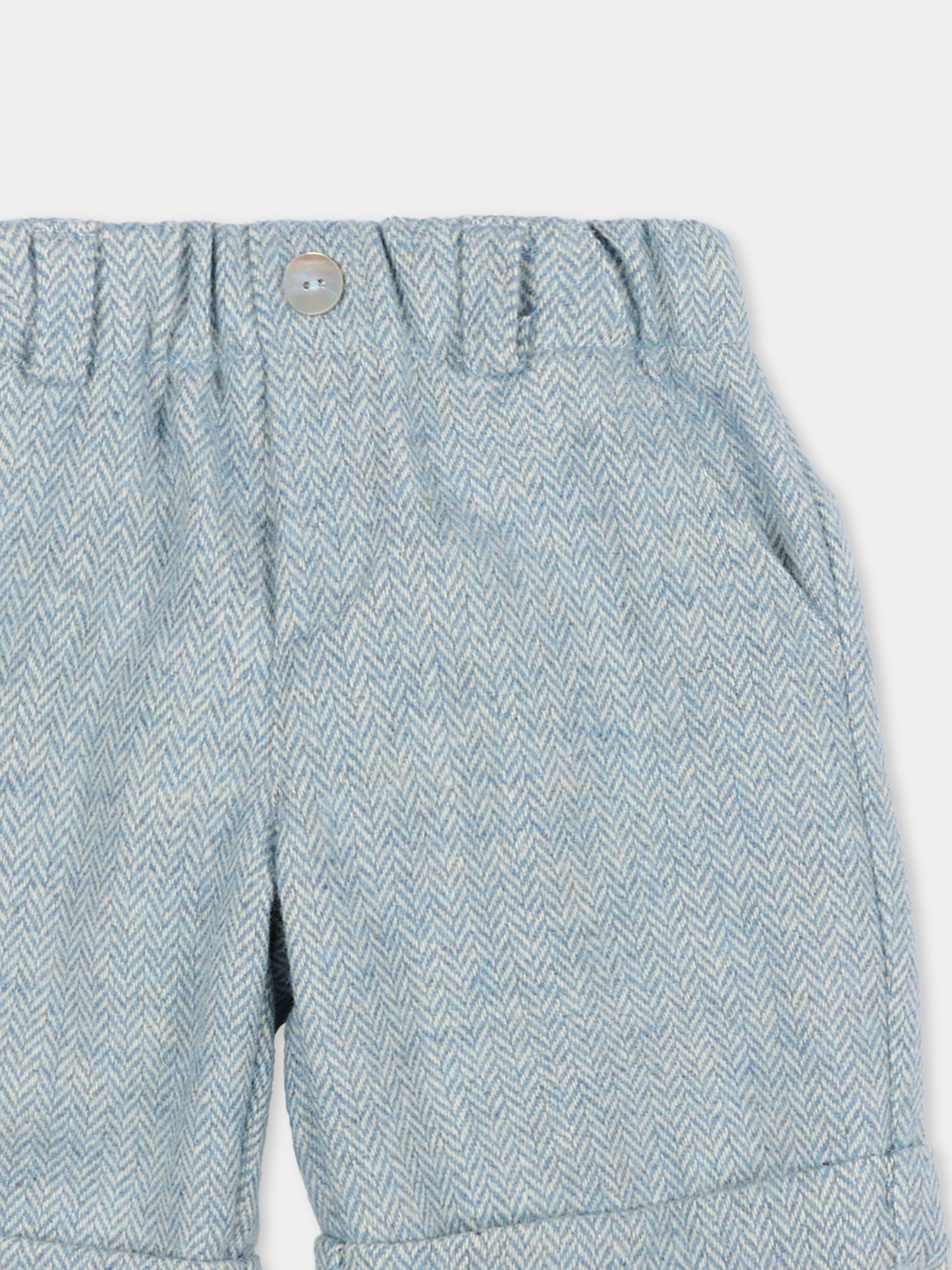 Shorts celesti per neonato,J.o. Milano,564G1 AVIO