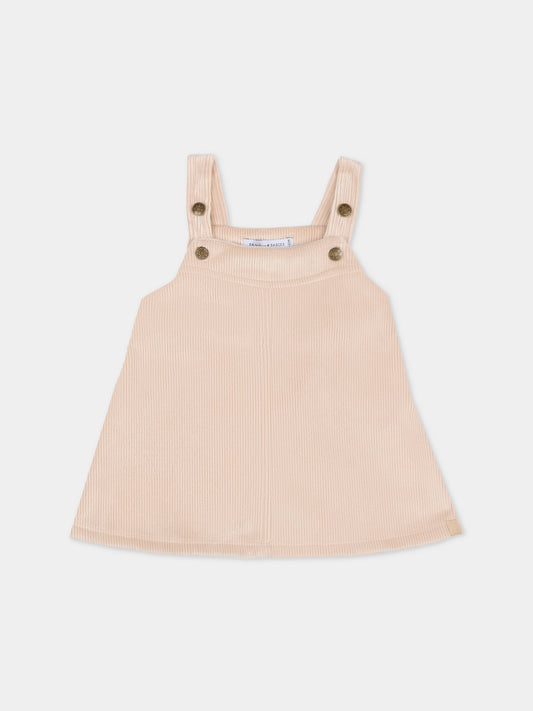 Vestito rosa per neonata,Bamboom,1029 VINTAGE PINK