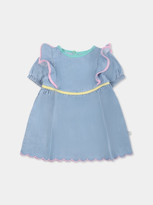 Vestito denim per neonata,Stella Mccartney Kids,TU1160 Z0161 618