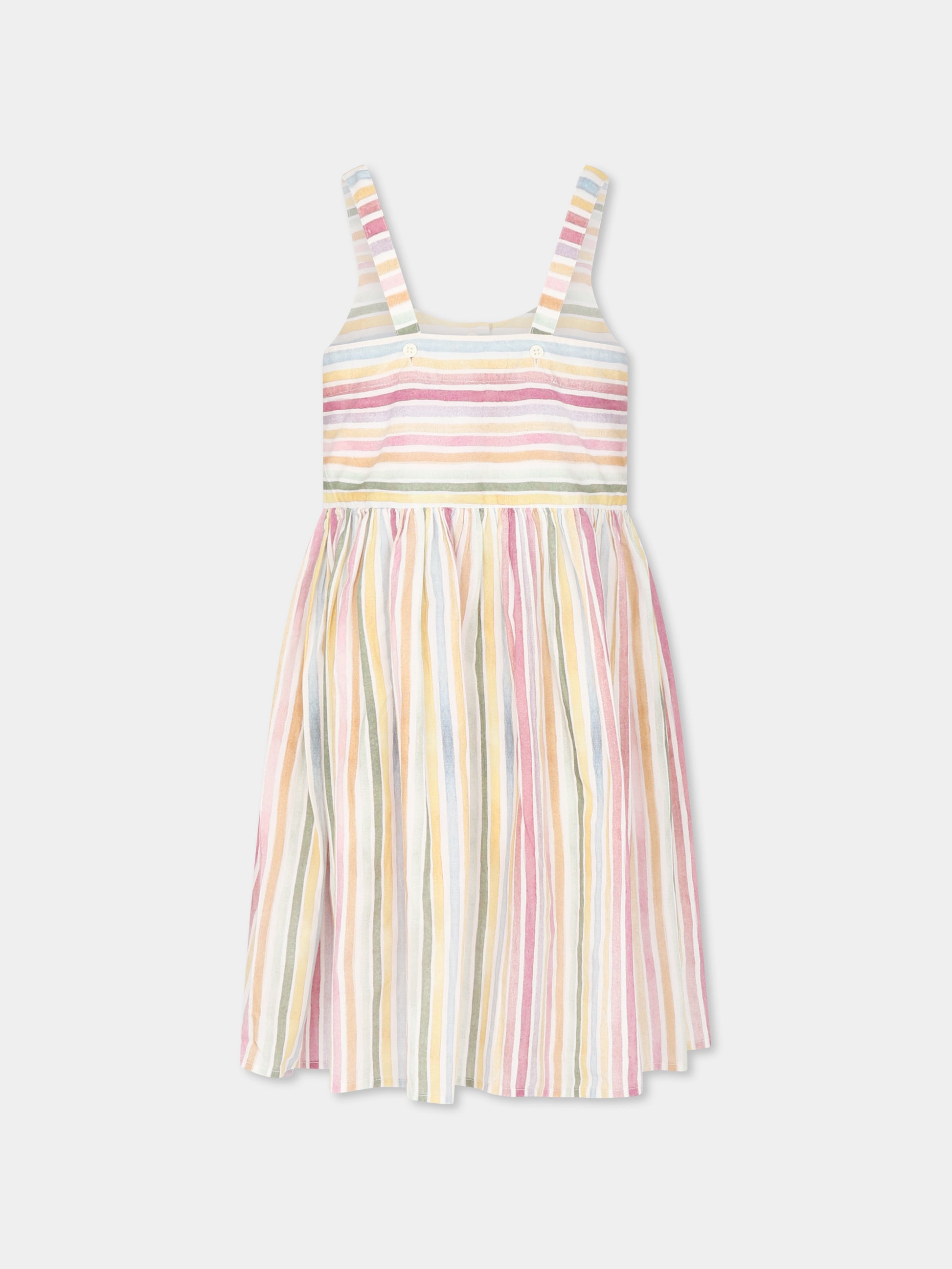 Vestito multicolor per bambina,Stella Mccartney Kids,TU1B72 Z1599 999MC