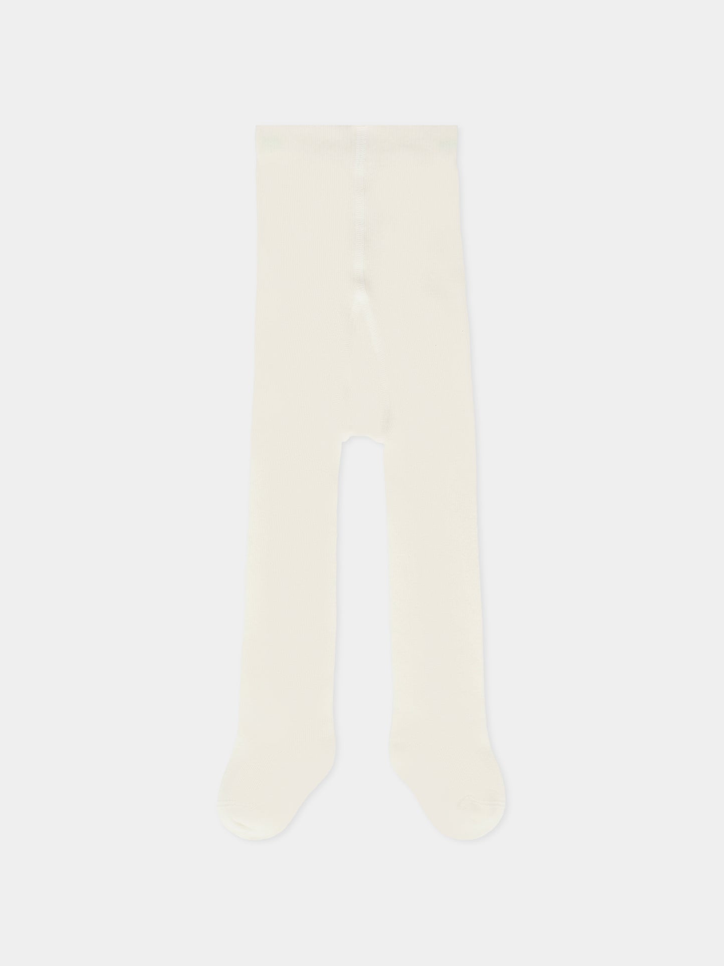 Collant avorio per neonata,Paz Rodríguez,063 92135J 60