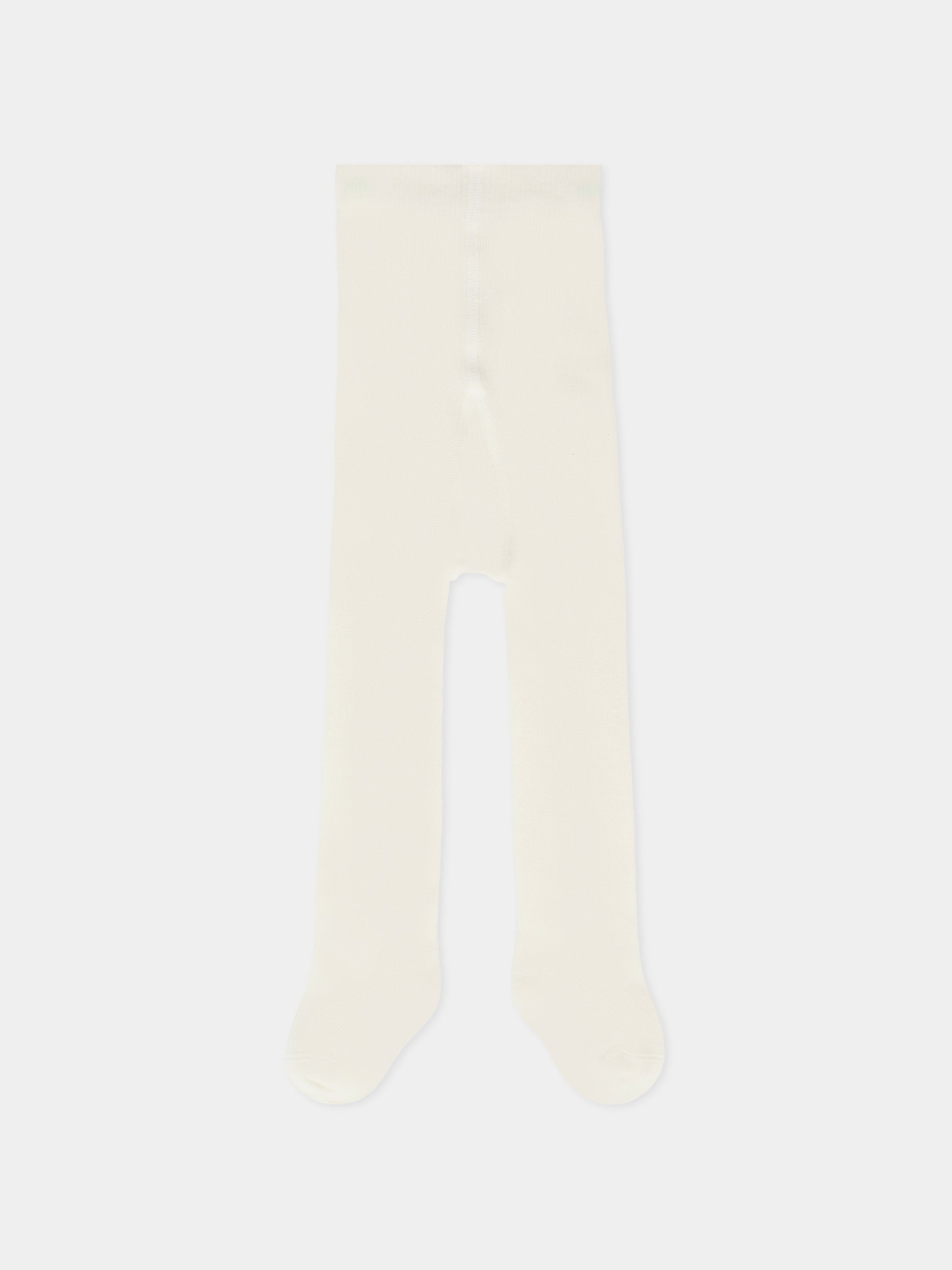 Collant avorio per neonata,Paz Rodríguez,063 92135J 60