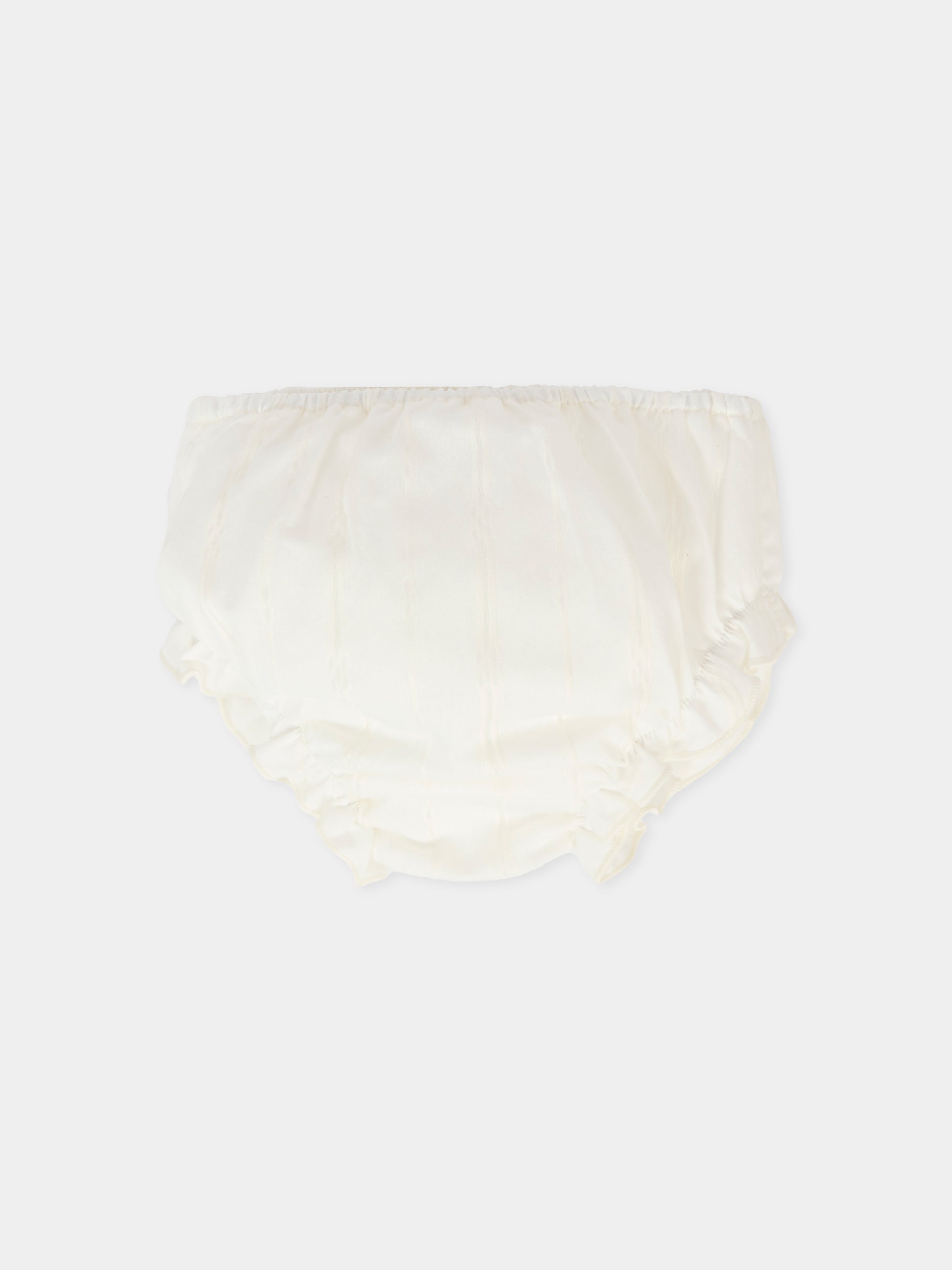 Slip avorio per neonati,Paz Rodríguez,017 152842 60 T2020