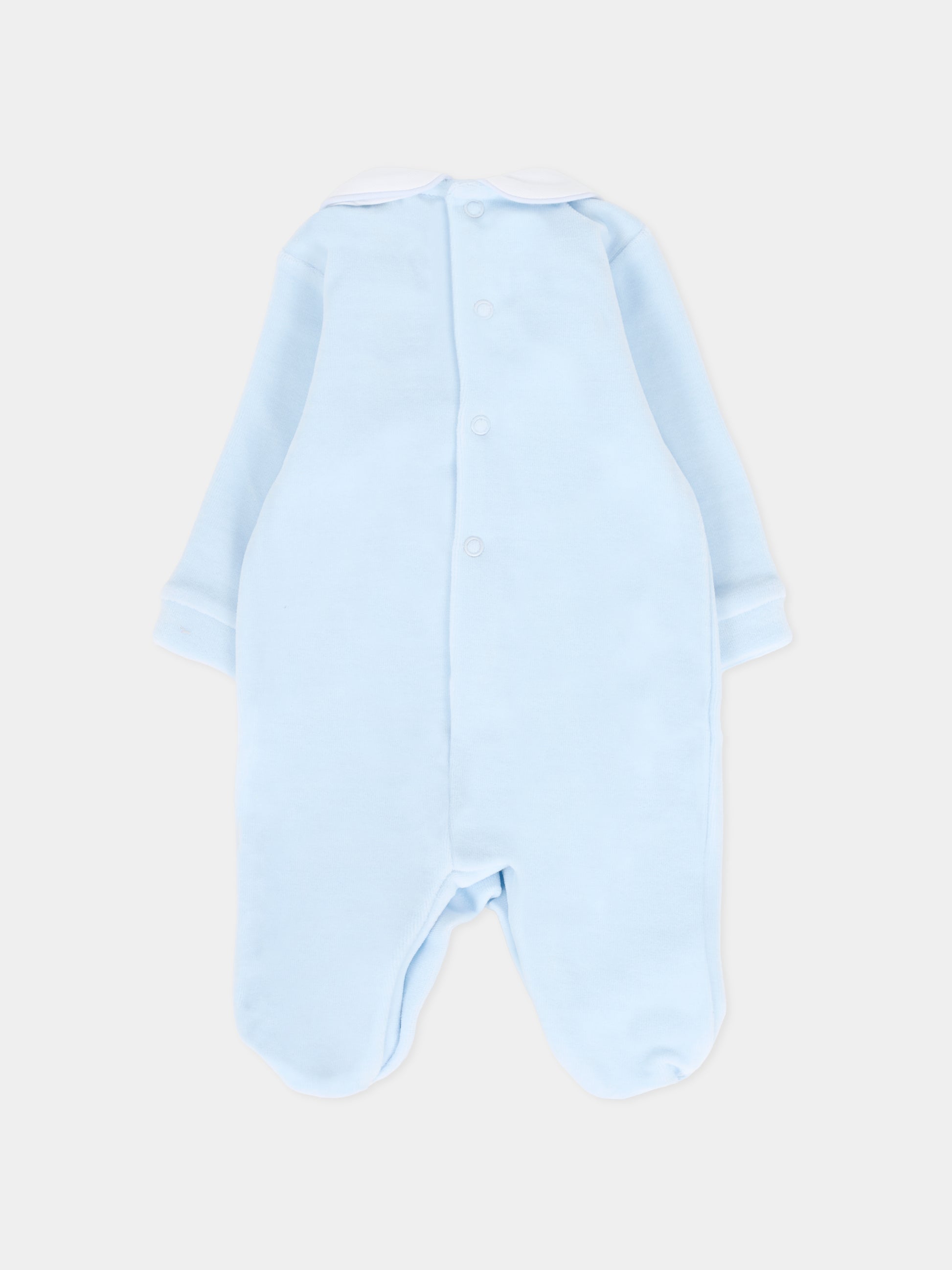 Tutina celeste per neonato con orsetti,Nanán,I25015A