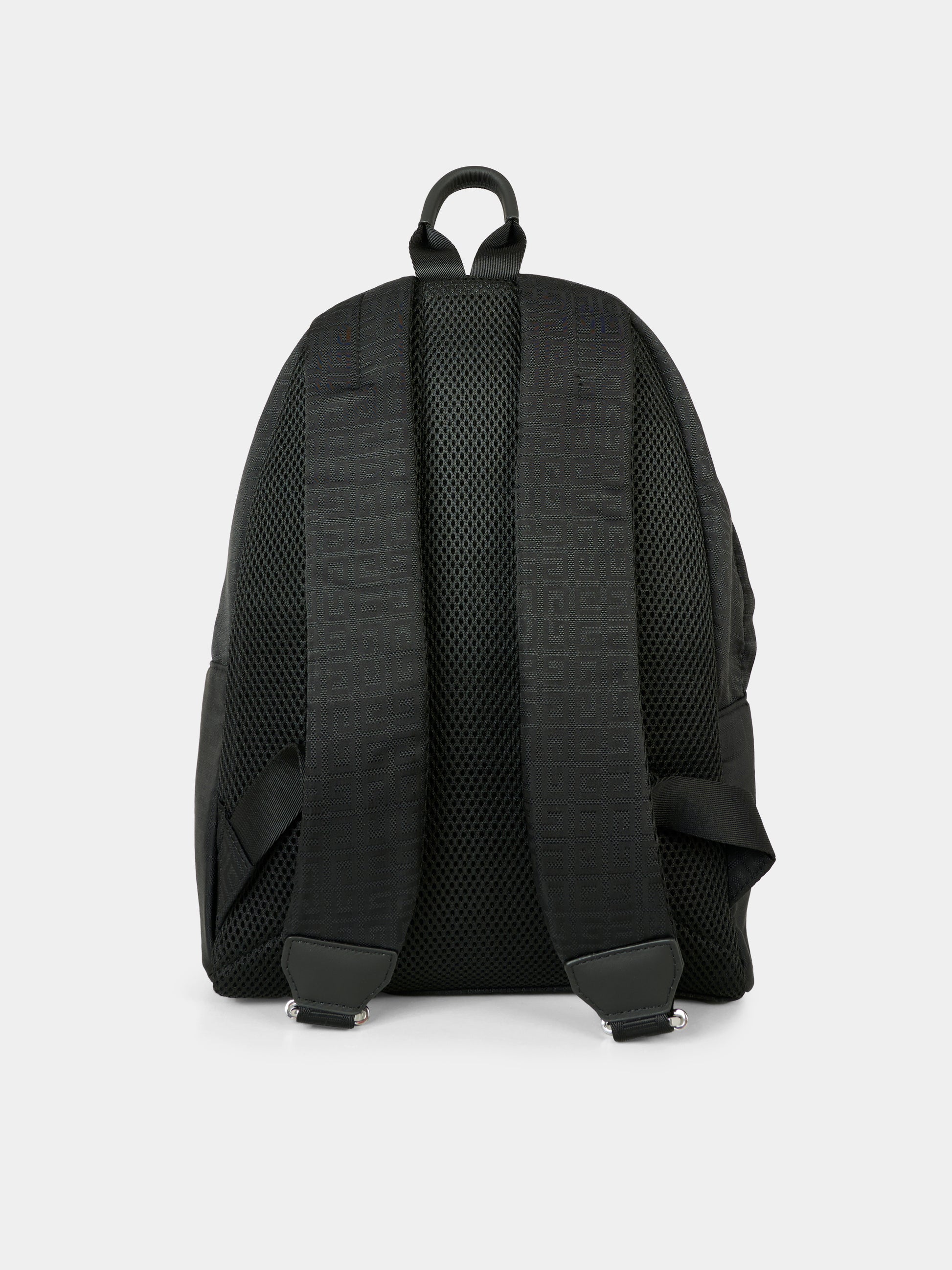 Zaino nero per bambini con logo,Givenchy Kids,H30902 09B