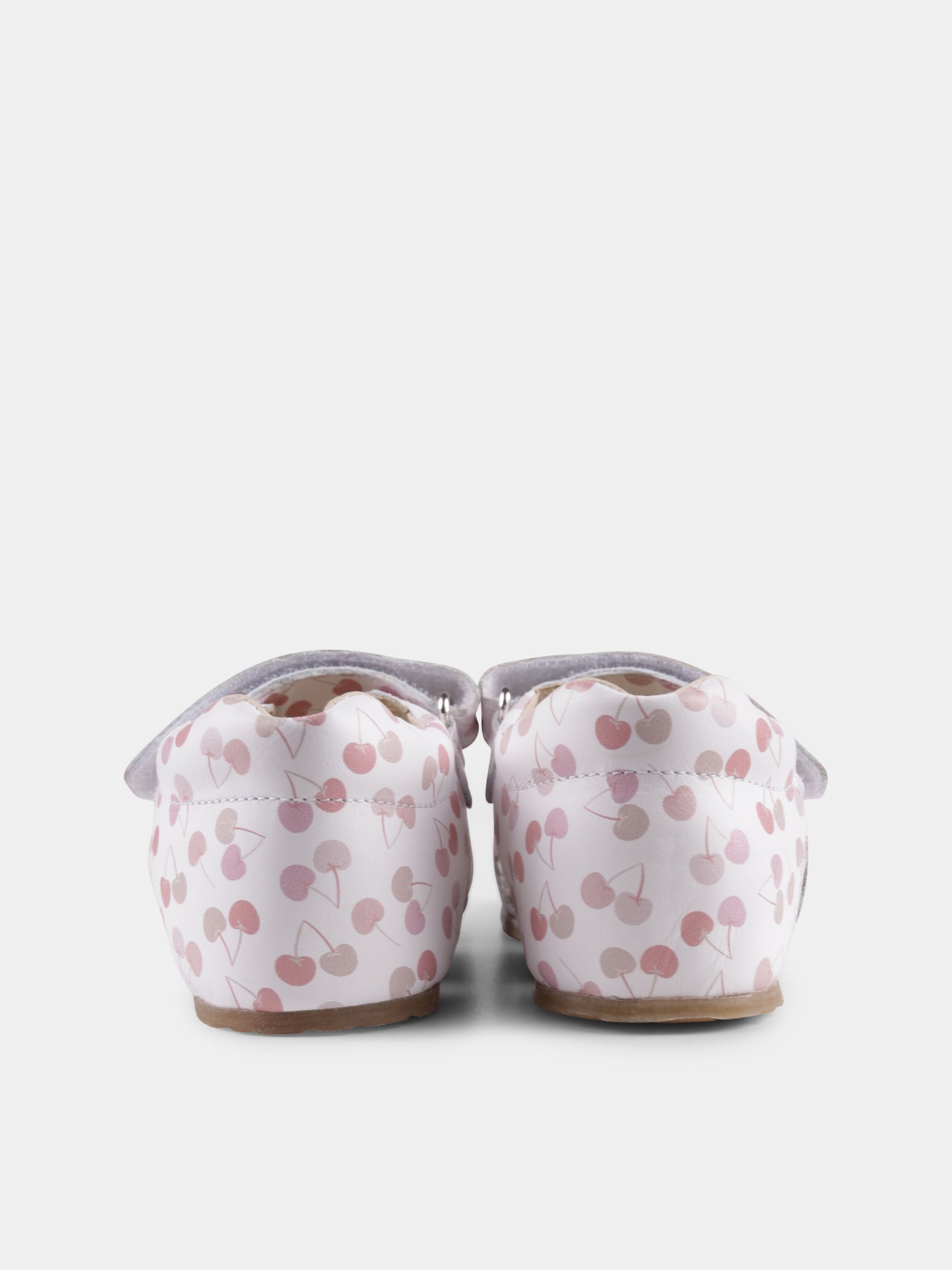 Sandali bianchi per bambina con ciliegie,Falcotto,001 1500737 F5 1N04 BEA