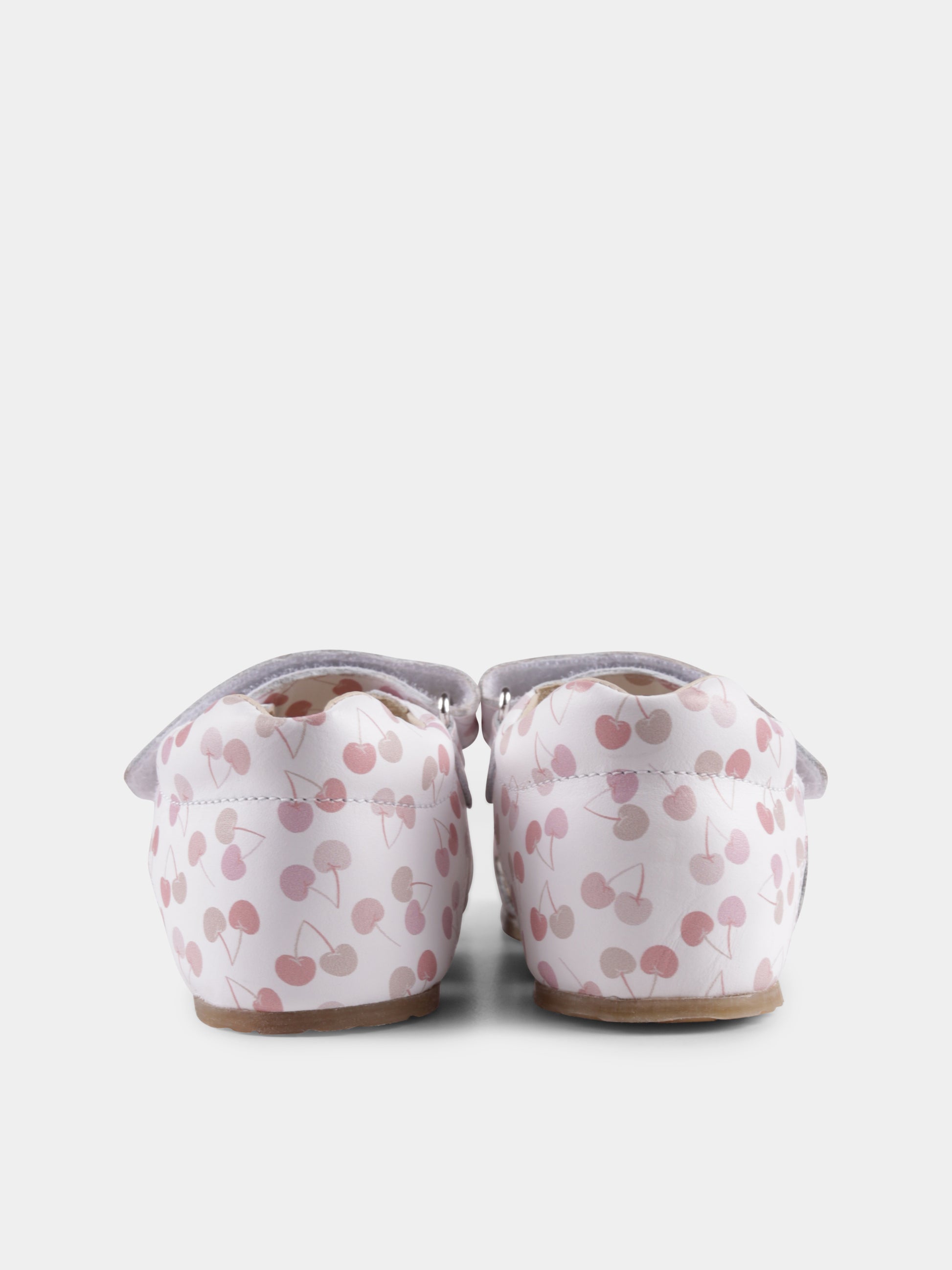 Sandali bianchi per bambina con ciliegie,Falcotto,001 1500737 F5 1N04 BEA