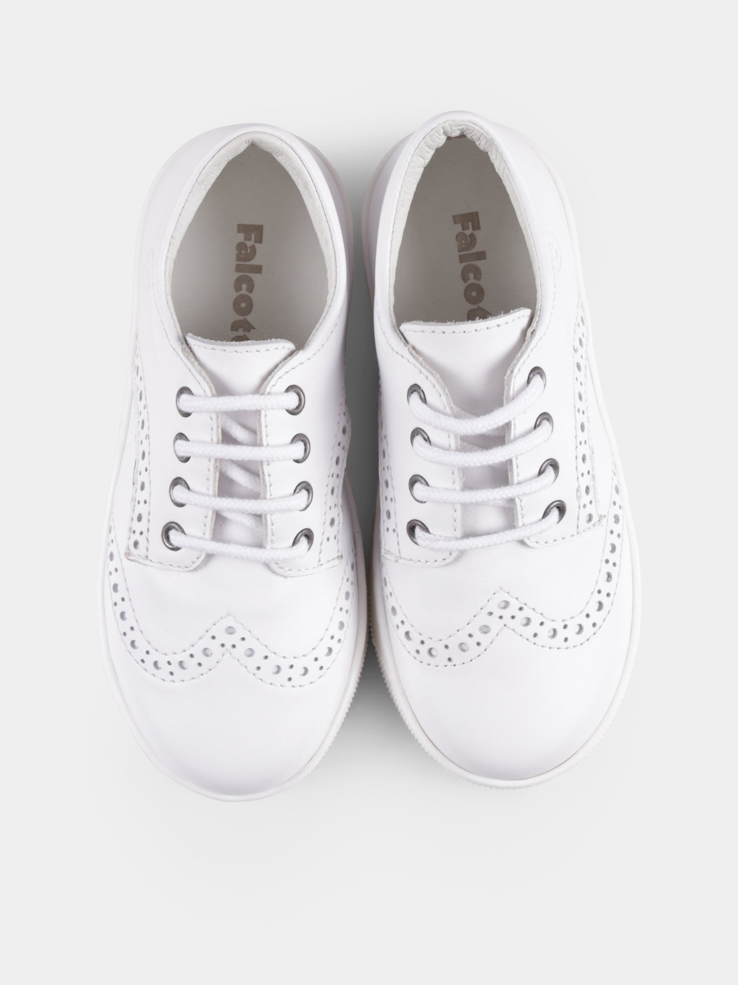 Stringate Biloxi bianche per neonato e bambino