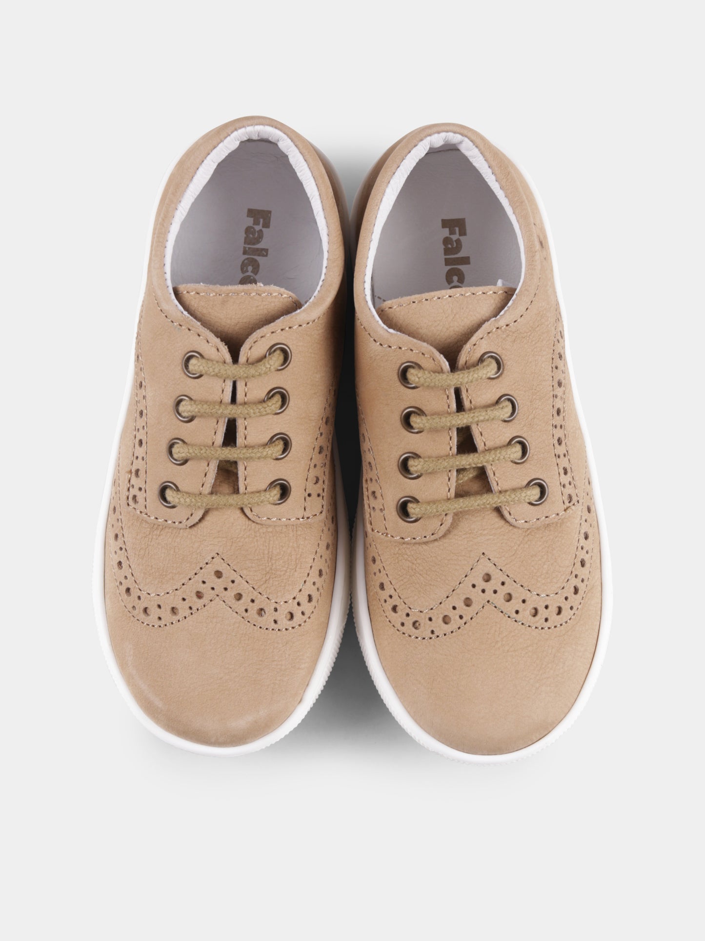 Stringate Biloxi marroni per neonato e bambino