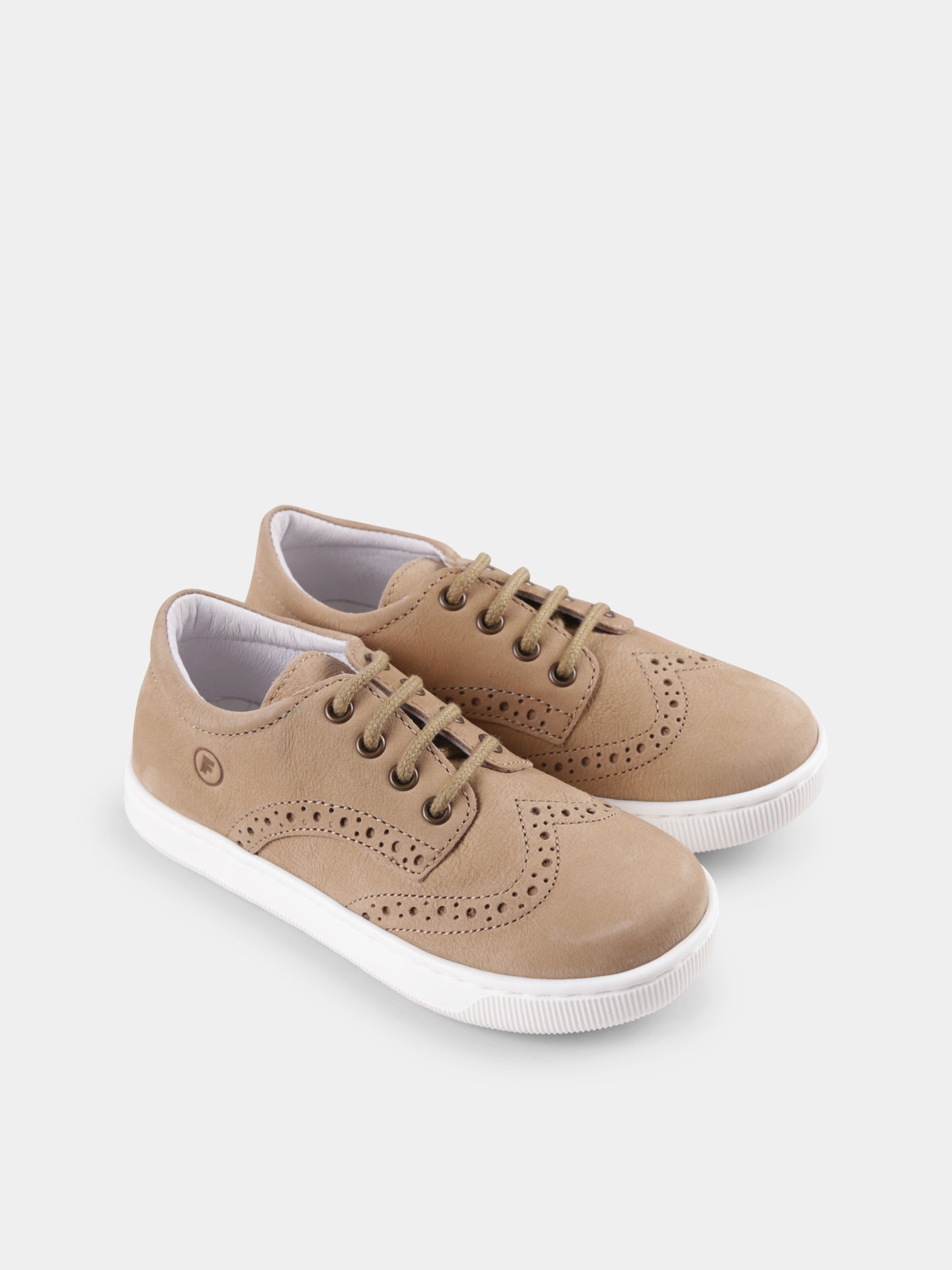 Stringate Biloxi marroni per neonato e bambino