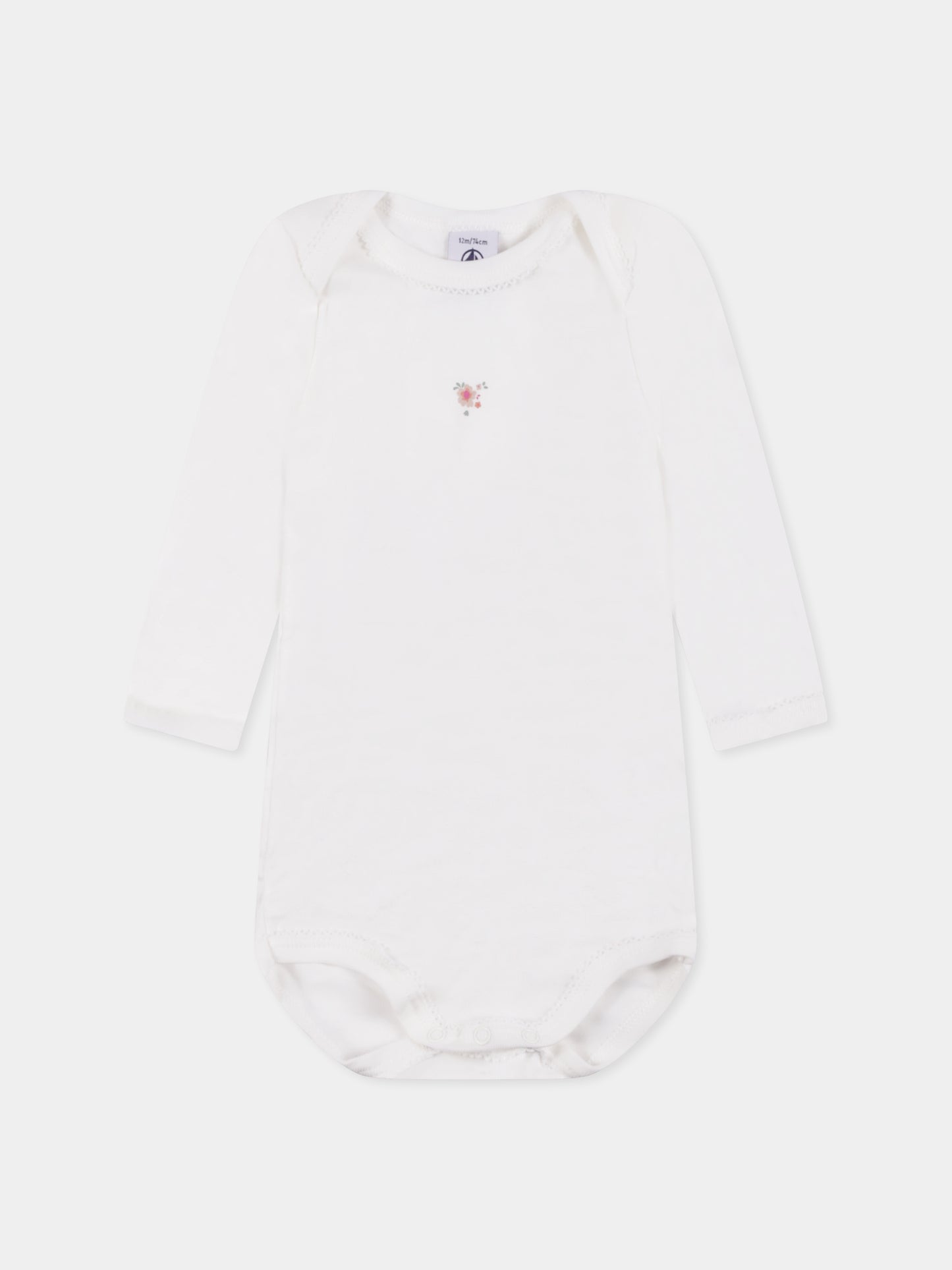 Set body multicolor per neonata con fiori,Petit Bateau,A0BGB 00