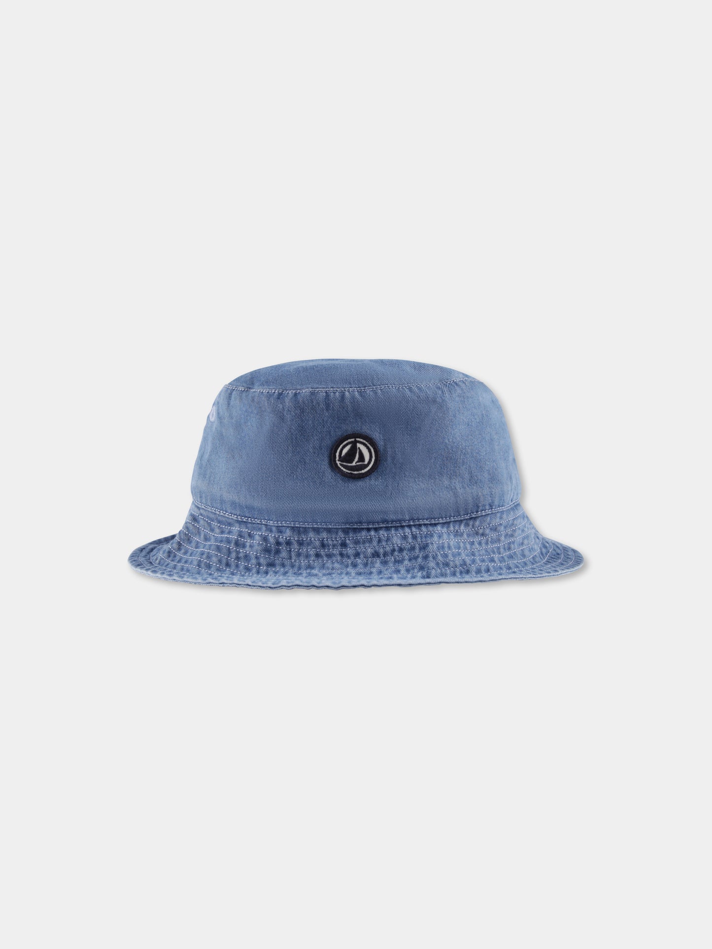 Blue cloche for boy with logo,Petit Bateau,A09ID 01