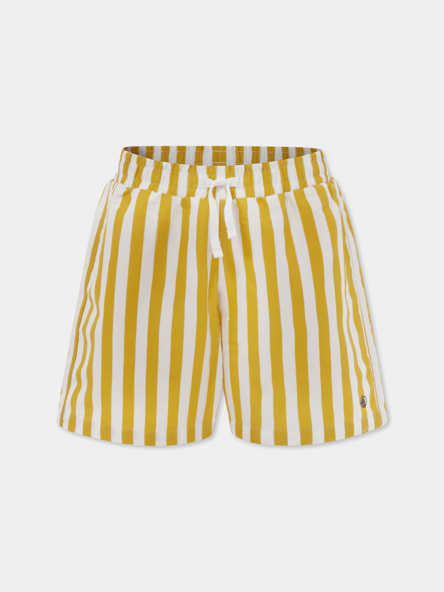 Boxer mare giallo per bambino con logo,Petit Bateau,A09NS 02