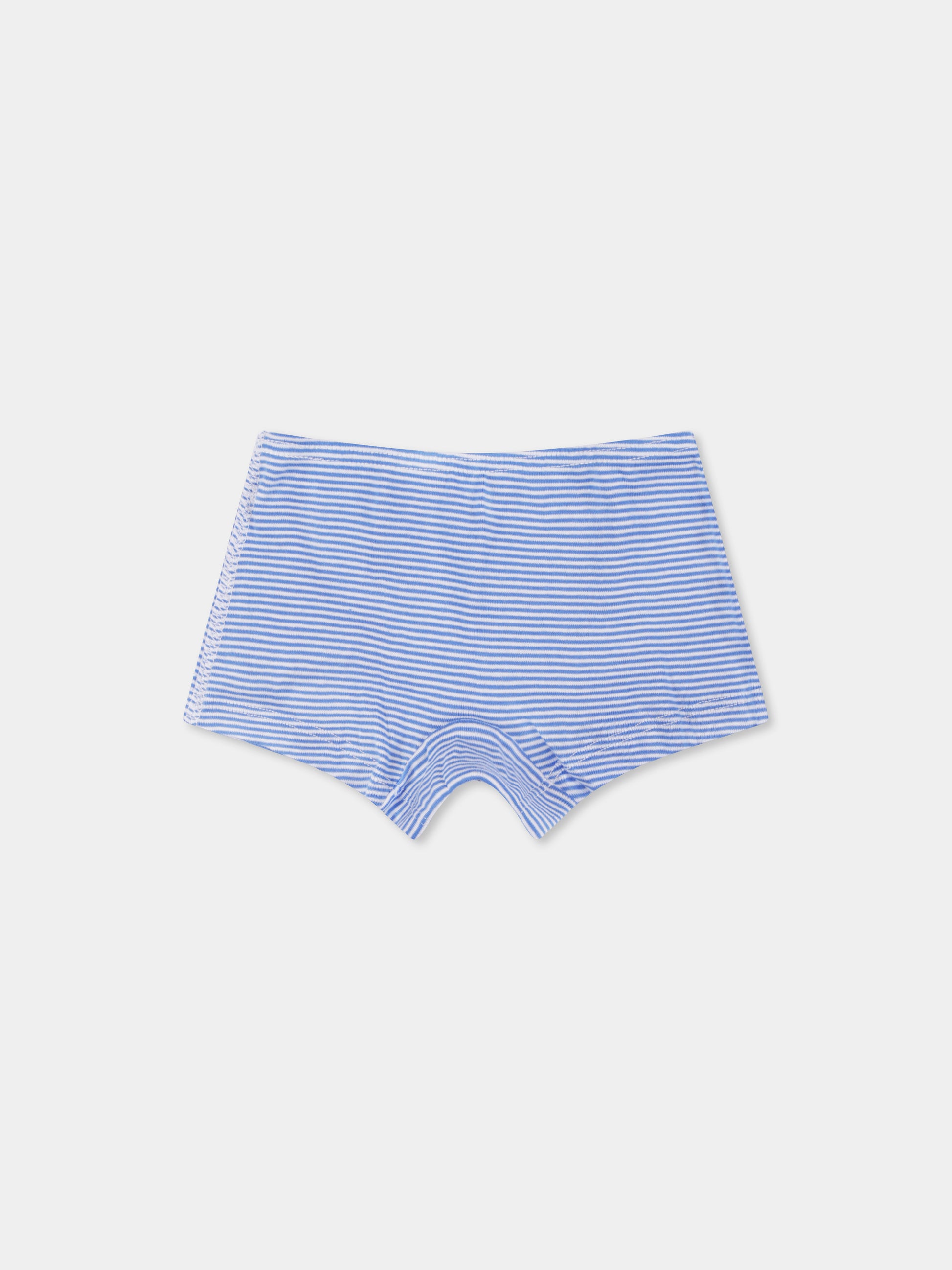 Set boxer multicolor per neonato con righe e Tour Eiffel,Petit Bateau,A0AAA 00