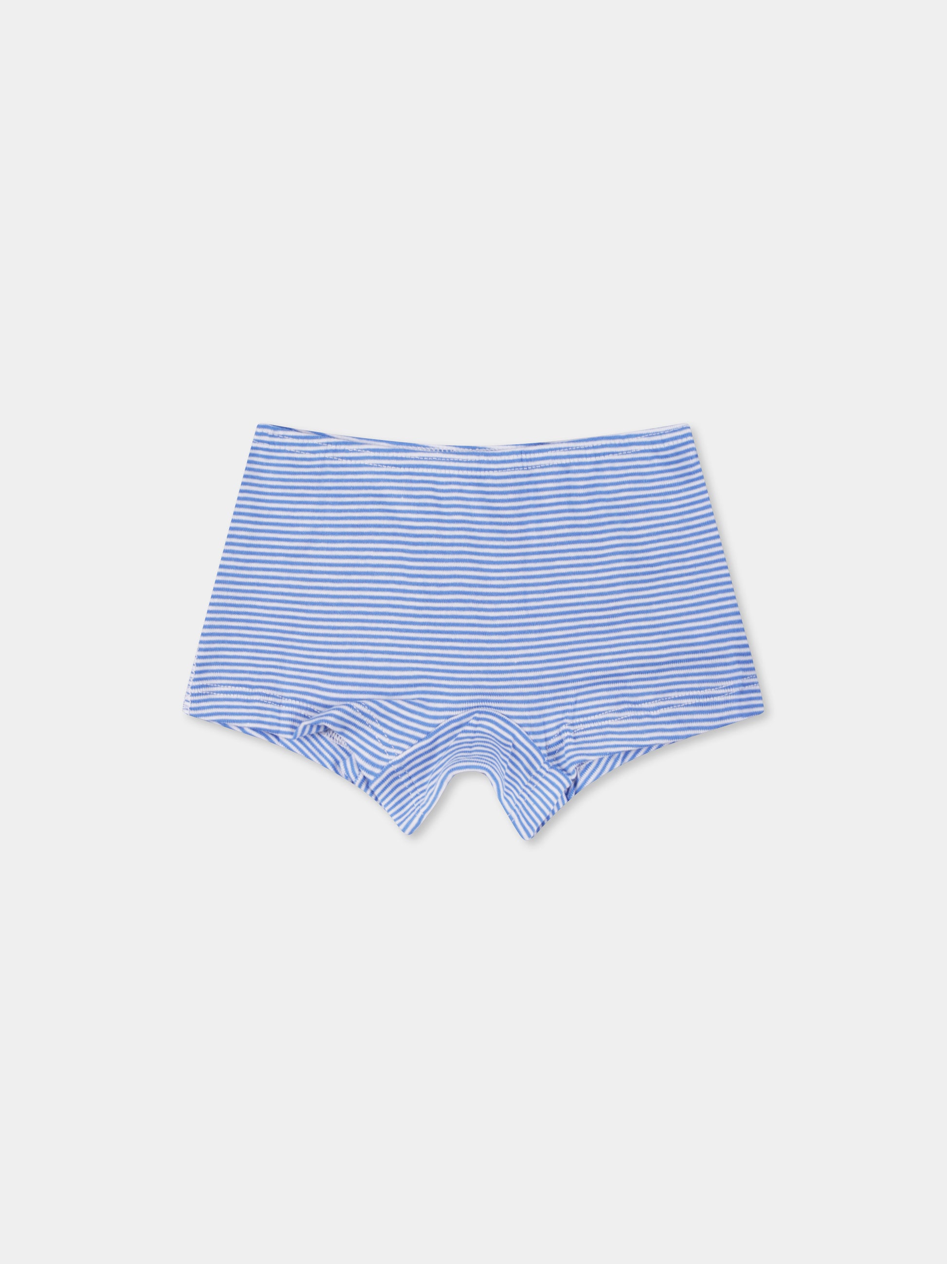 Set boxer multicolor per neonato con righe e Tour Eiffel,Petit Bateau,A0AAA 00