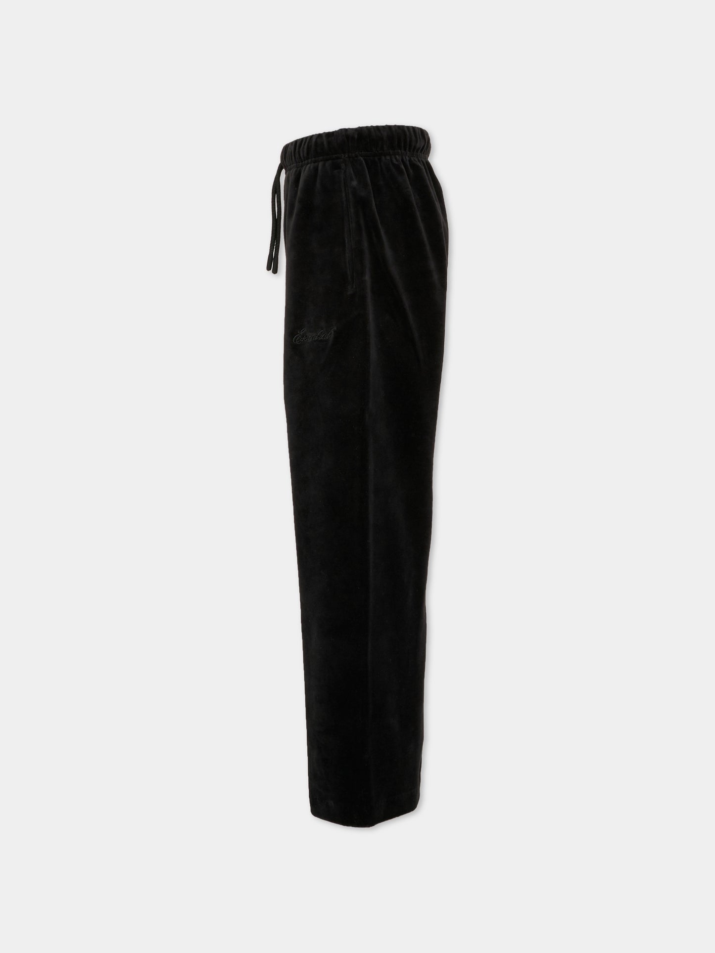 Pantaloni neri per bambini con logo ricamato,Fear Of God Essentials,785HO253171K VINTAGE BLACK