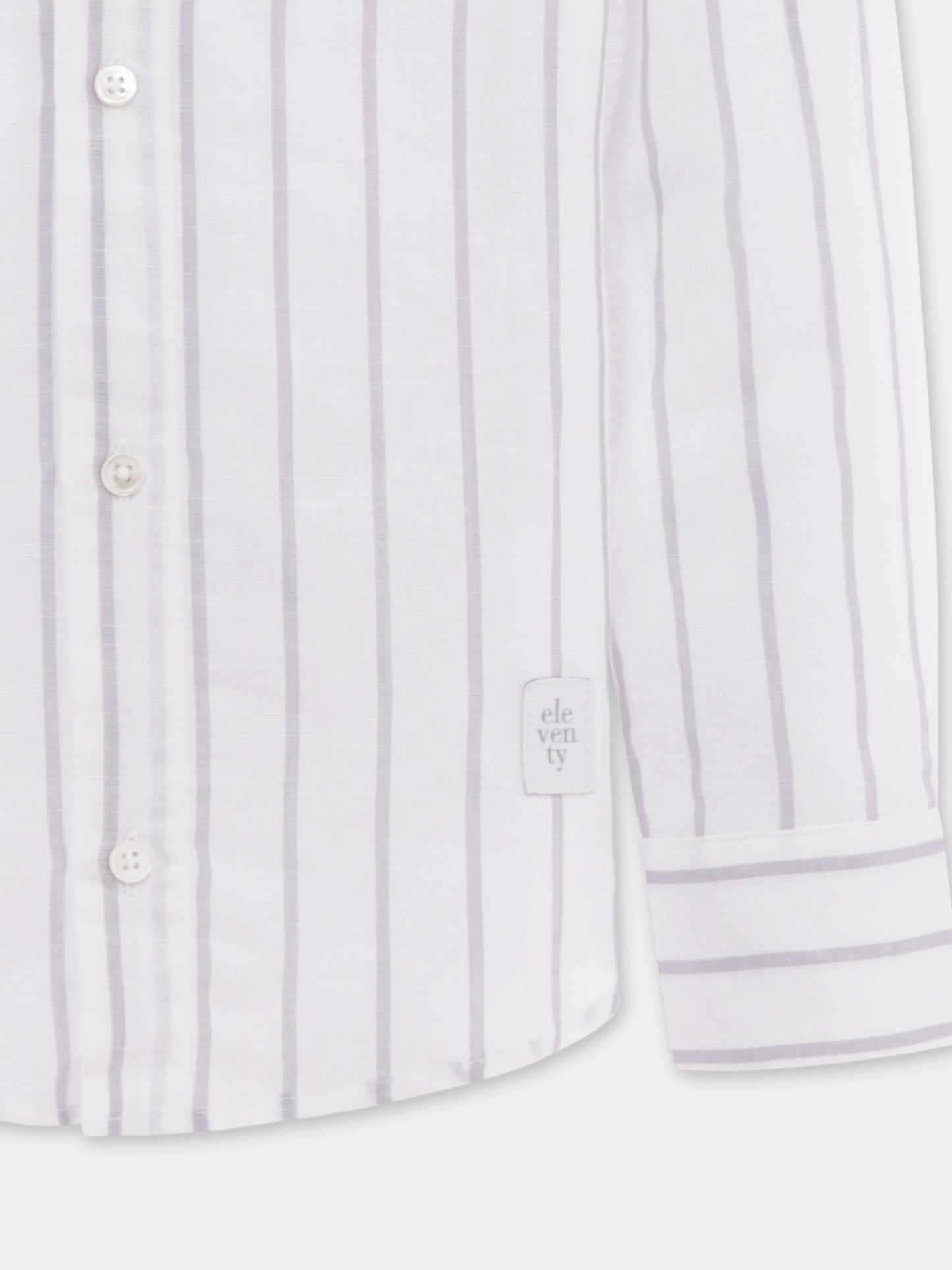 Camicia bianco per bambino con logo