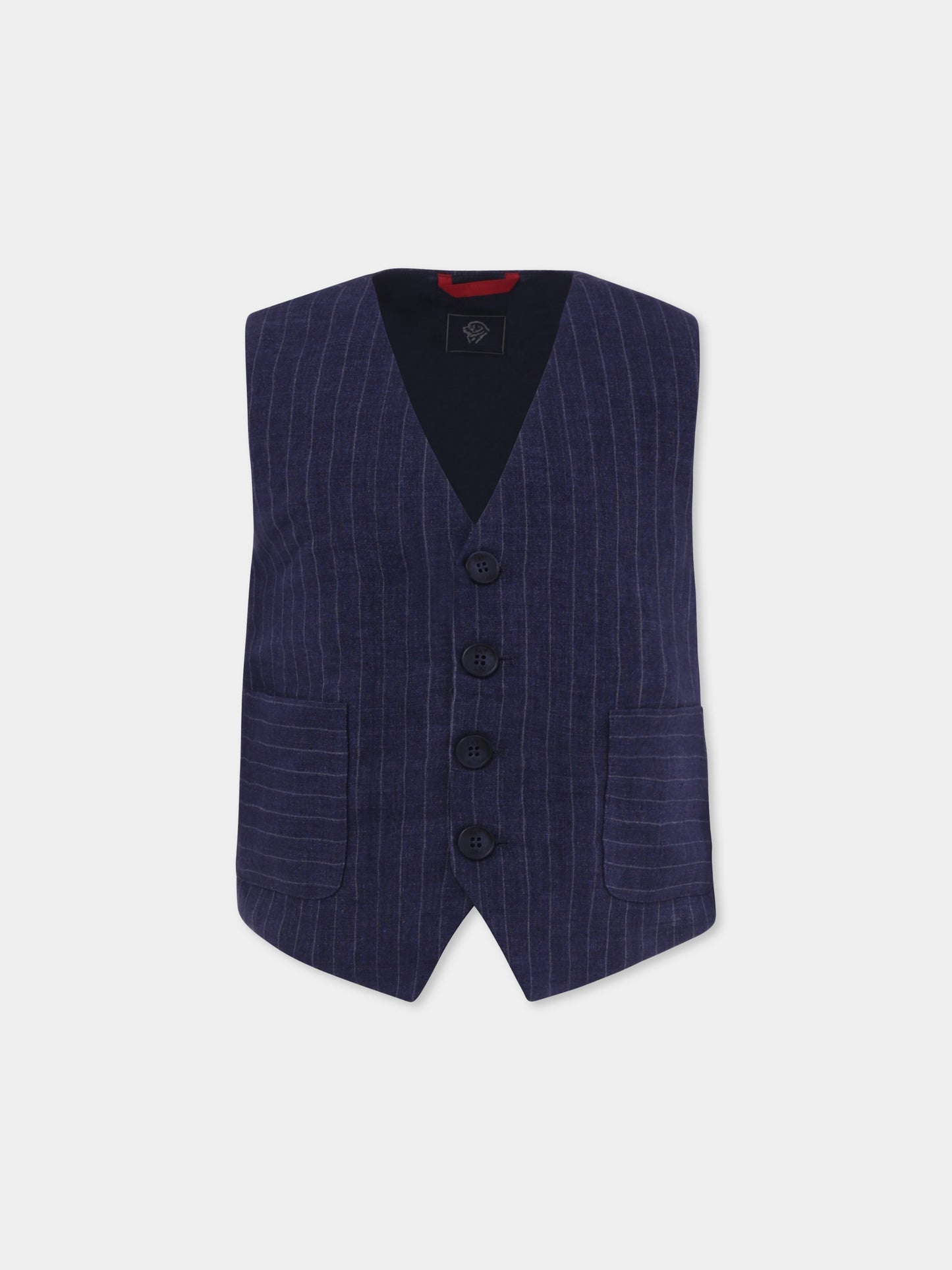 Panciotto blu per bambino,Fay Kids,FW2Q12 I0272 667AV