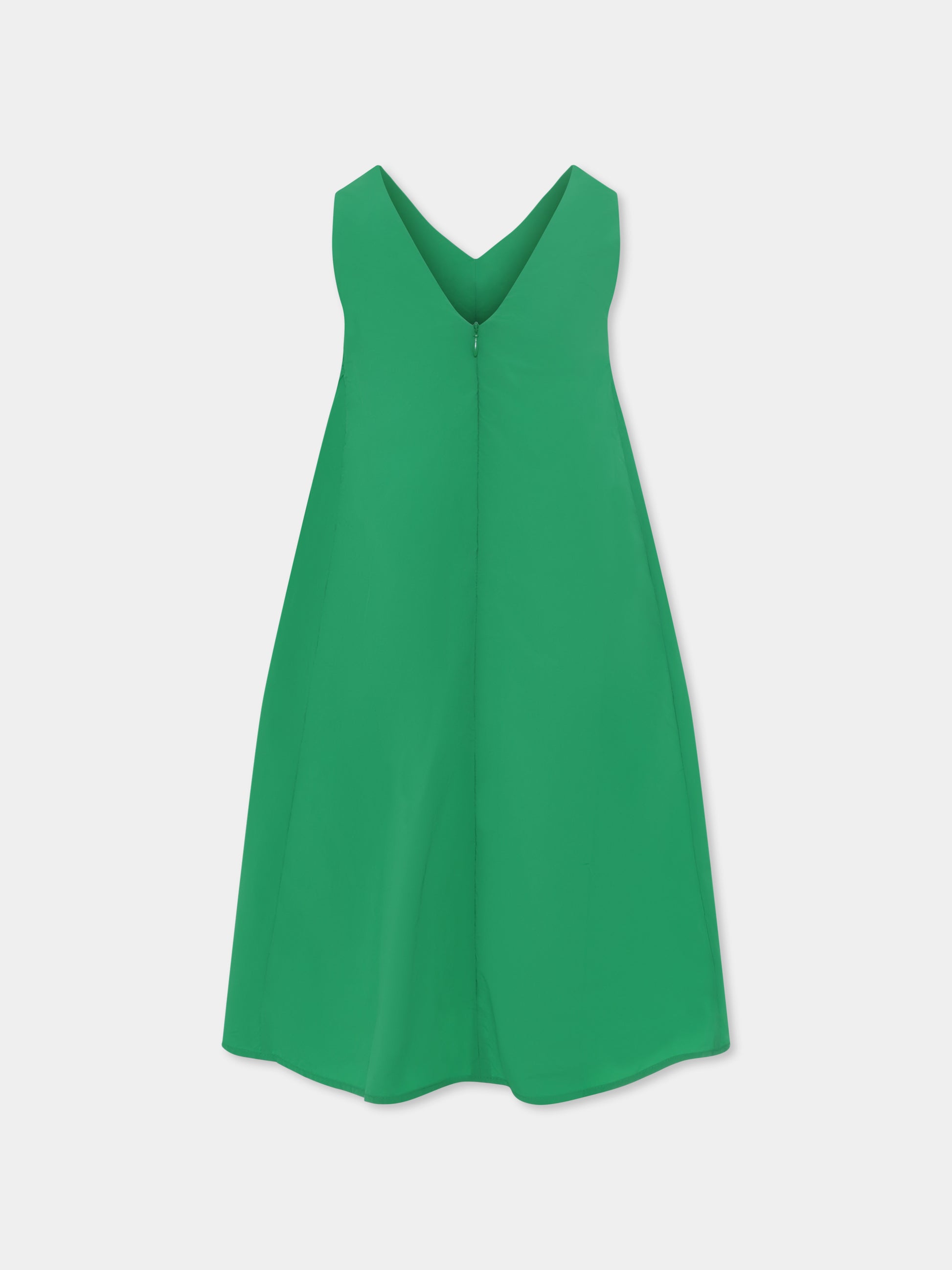 Vestito verde per bambina con logo,Dkny,D62329 709