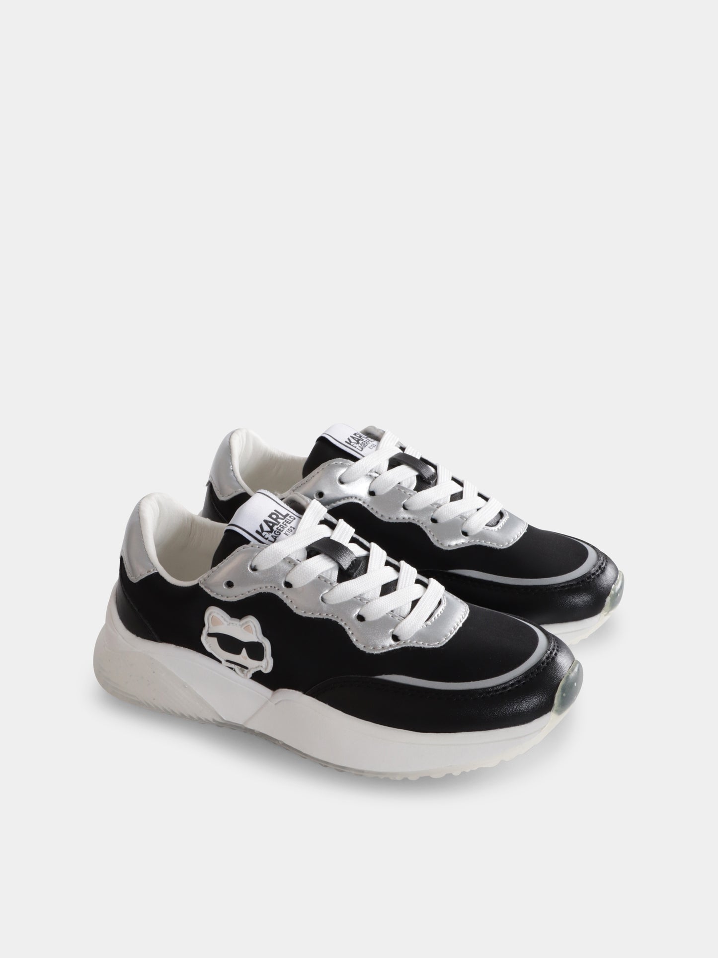 Sneakers nere per bambina con Choupette,Karl Lagerfeld Kids,Z30373 09B
