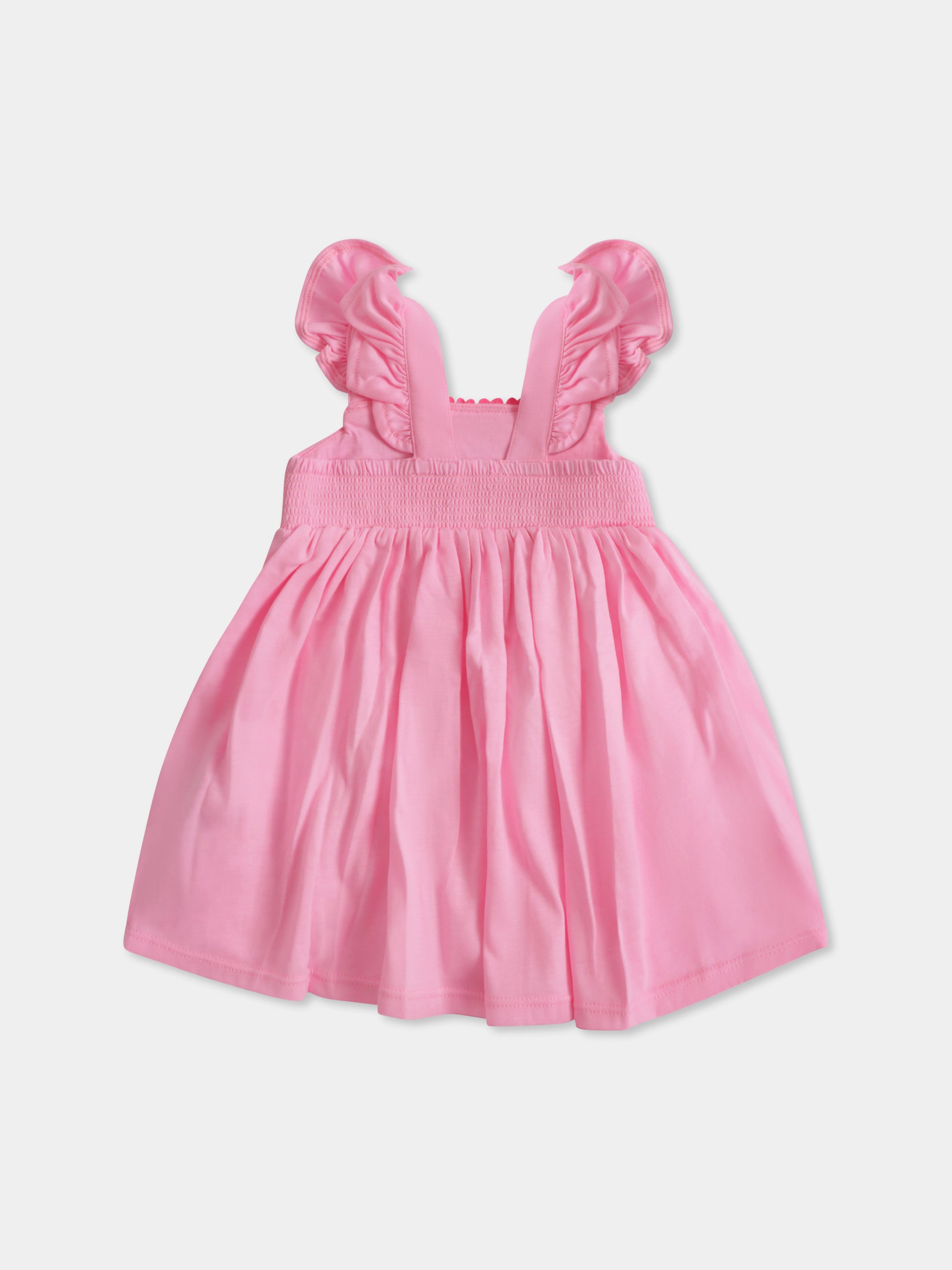 Vestito rosa per neonata con cuori,Billieblush,U21092 462
