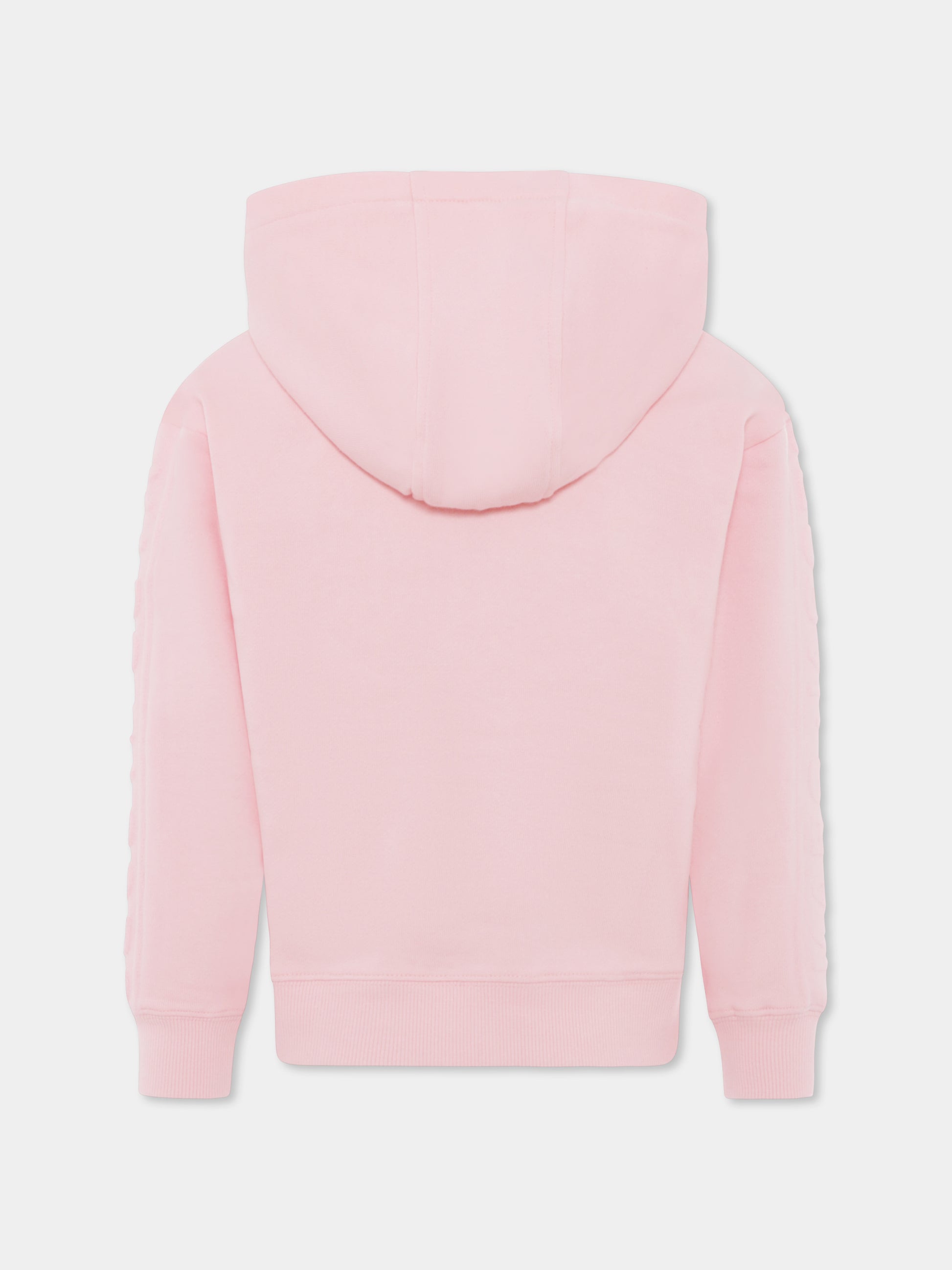 Felpa rosa per bambina con logo,Marc Jacobs,W60034 45T