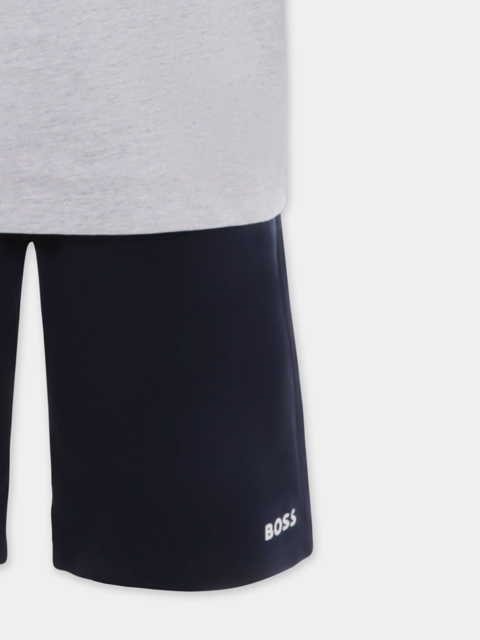 Completo multicolor per bambino con logo,Boss,J50689 A32