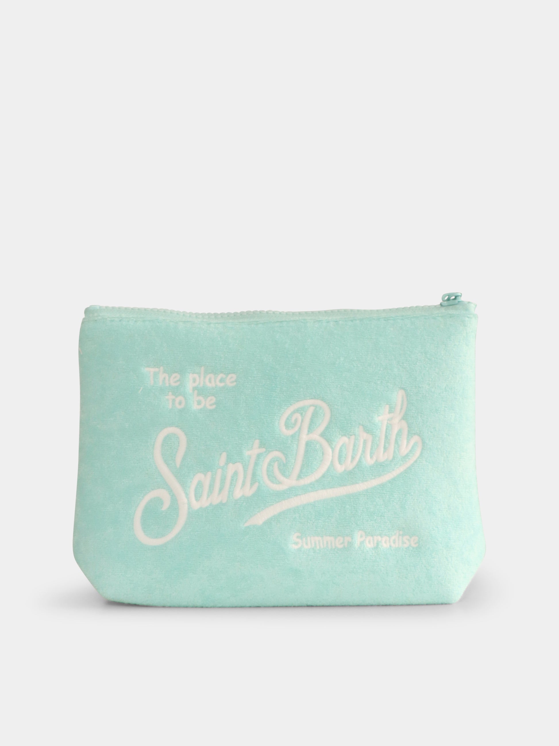 Pochette Aline verde per bambina con logo,Mc2 Saint Barth,ALI0003 04021H