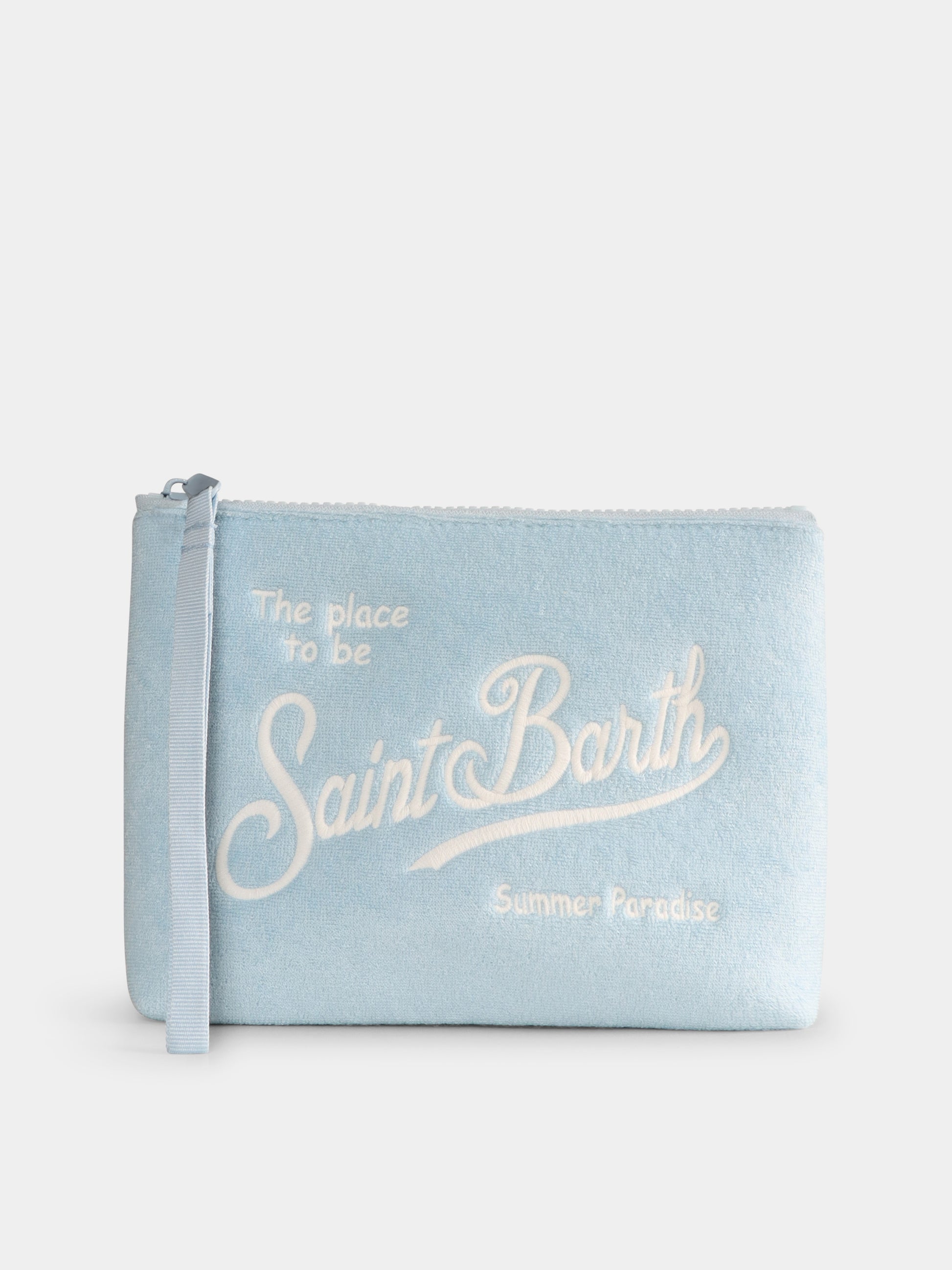 Pochette Aline celeste per bambina con logo,Mc2 Saint Barth,ALI0003 04182H
