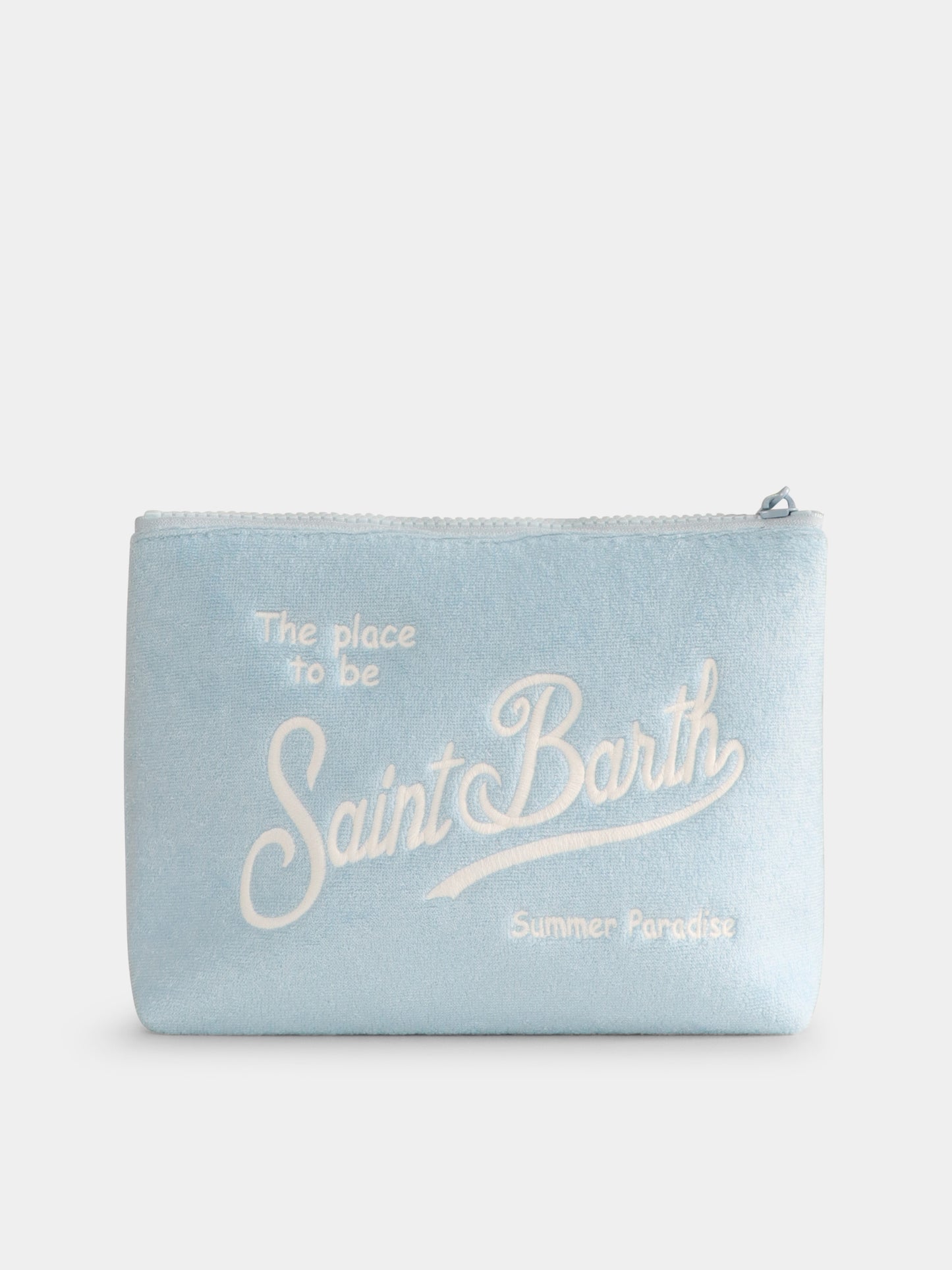 Pochette Aline celeste per bambina con logo,Mc2 Saint Barth,ALI0003 04182H