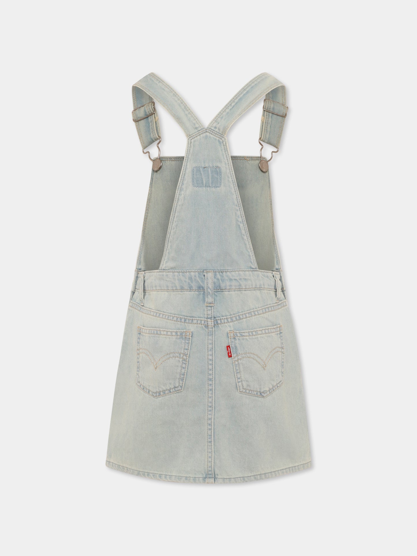 Salopette denim per bambina,Levi's Kids,LK3EH031 L6Q
