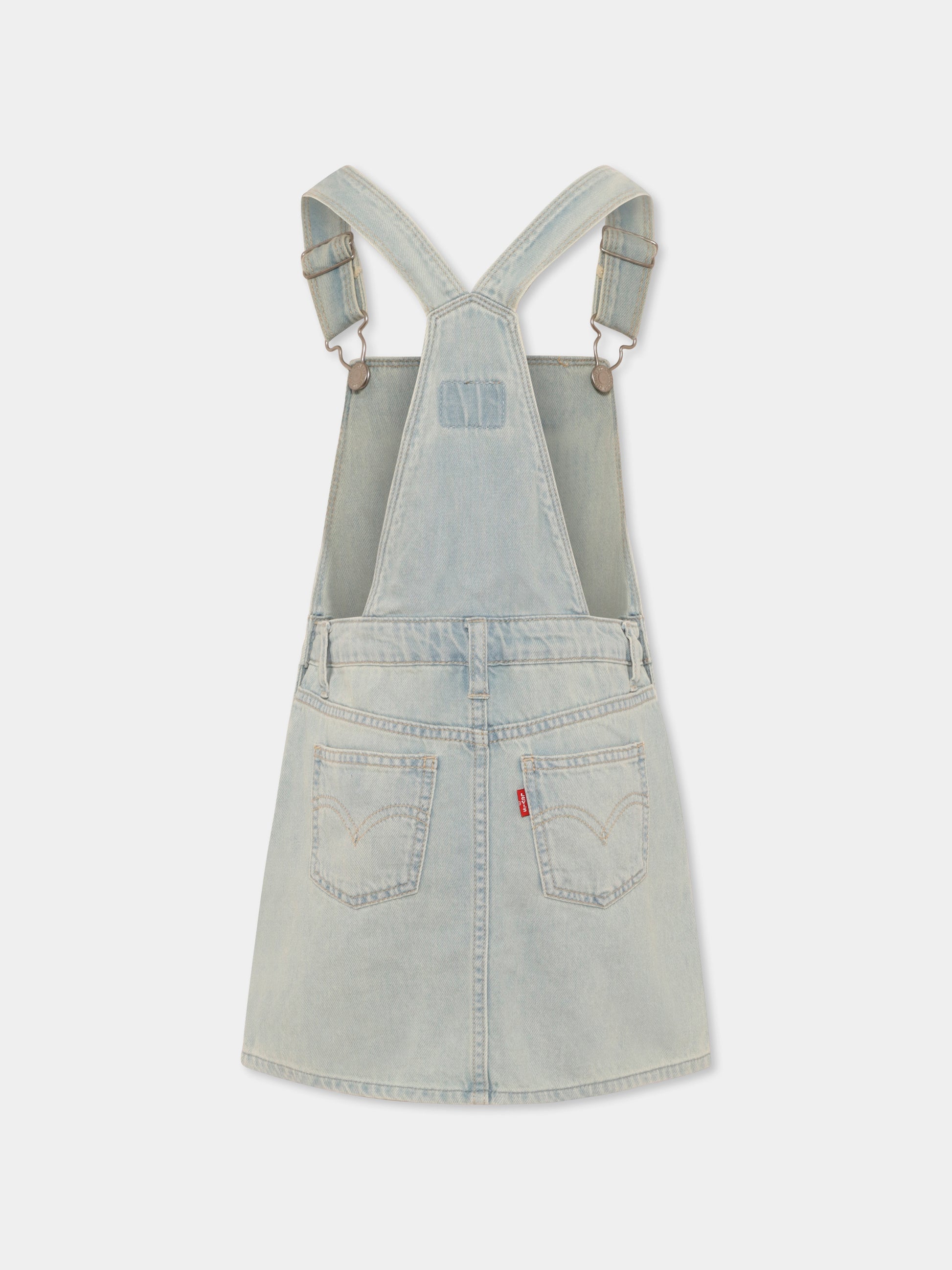 Salopette denim per bambina,Levi's Kids,LK3EH031 L6Q