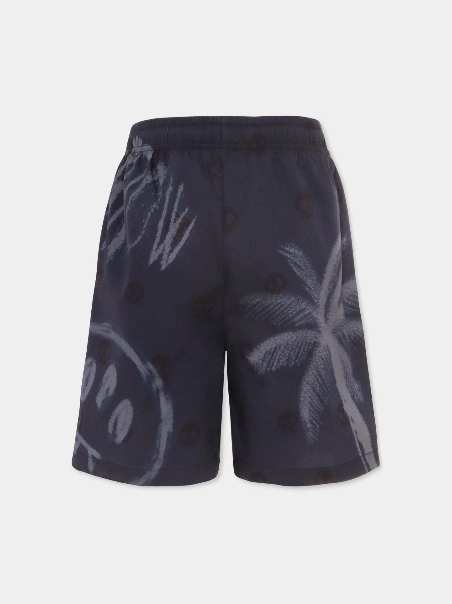 Shorts blu per bambini con smile