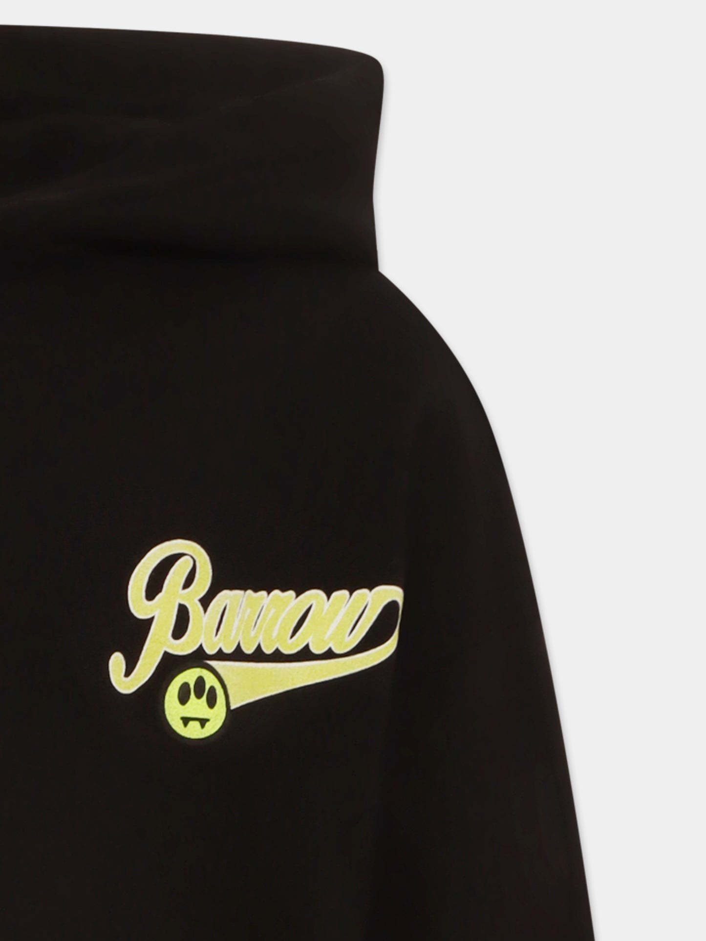 Felpa avorio per bambini con logo e smile,Barrow,S5BKJUHS041 110