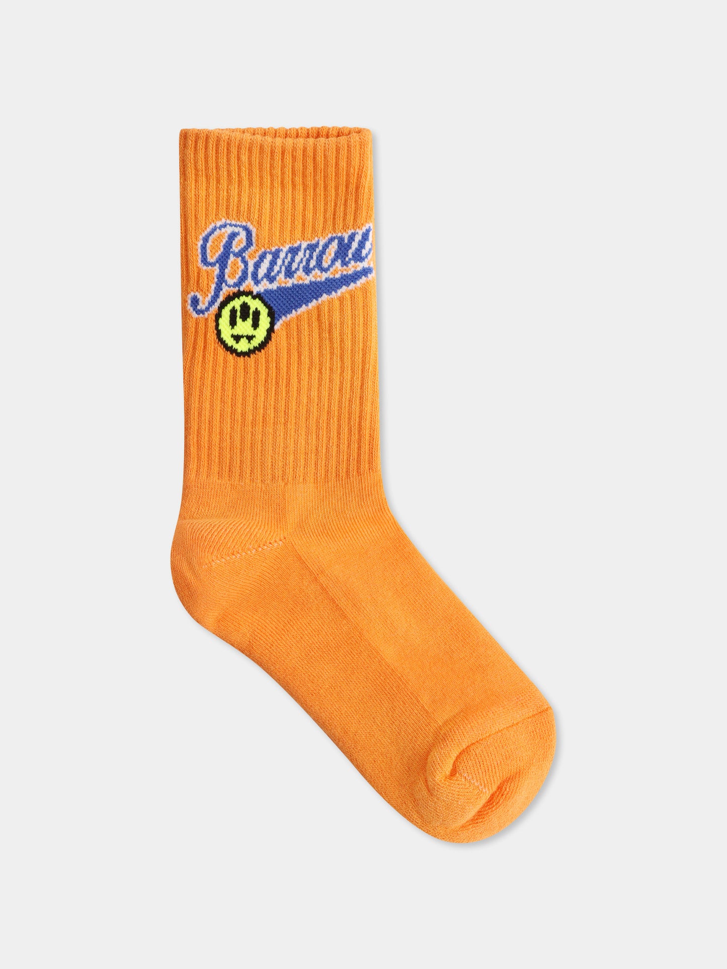 Calze arancioni per bambini con logo