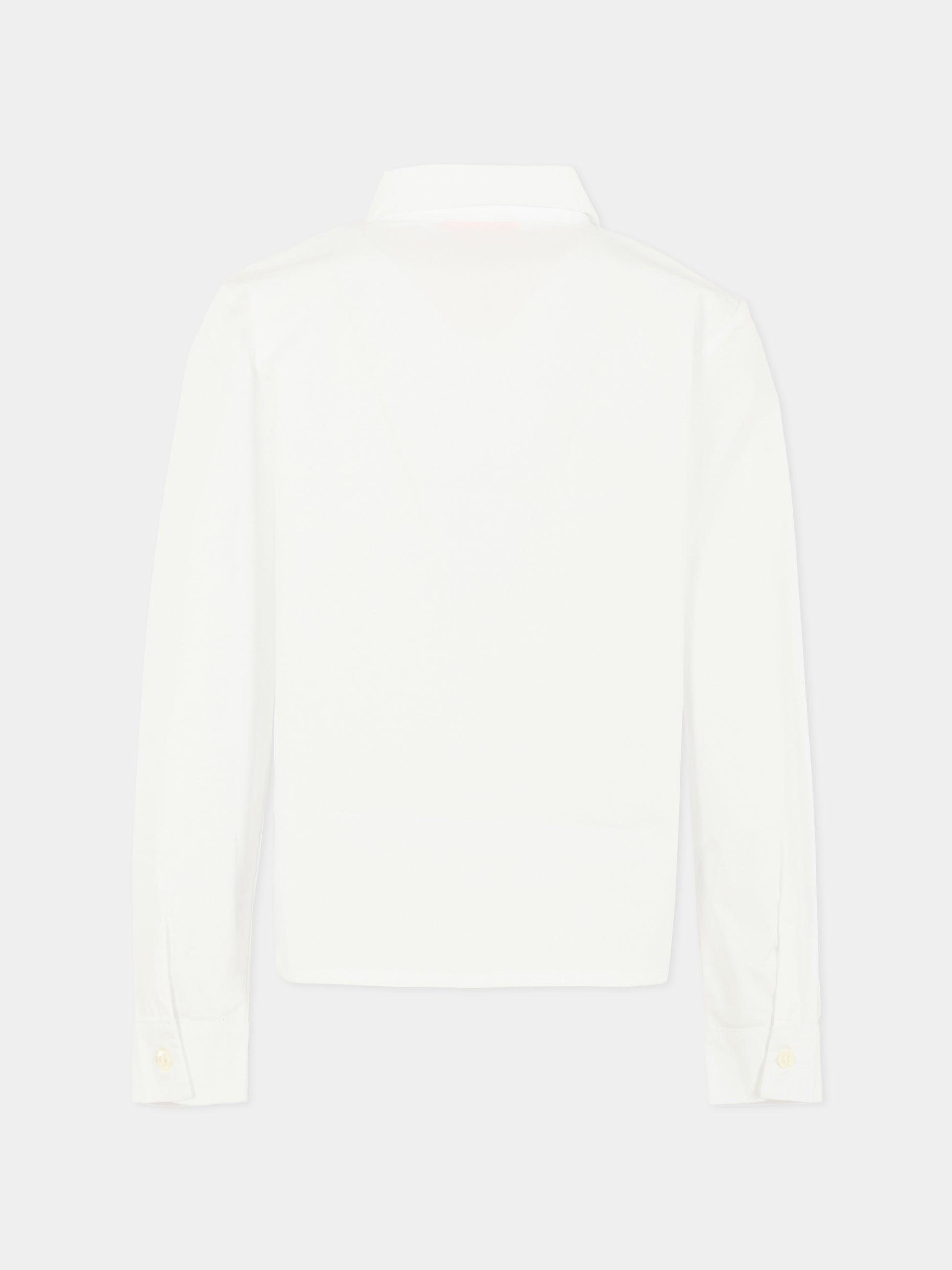 Camicia bianca per bambina con trecce,Vivetta Kids,VI2537B