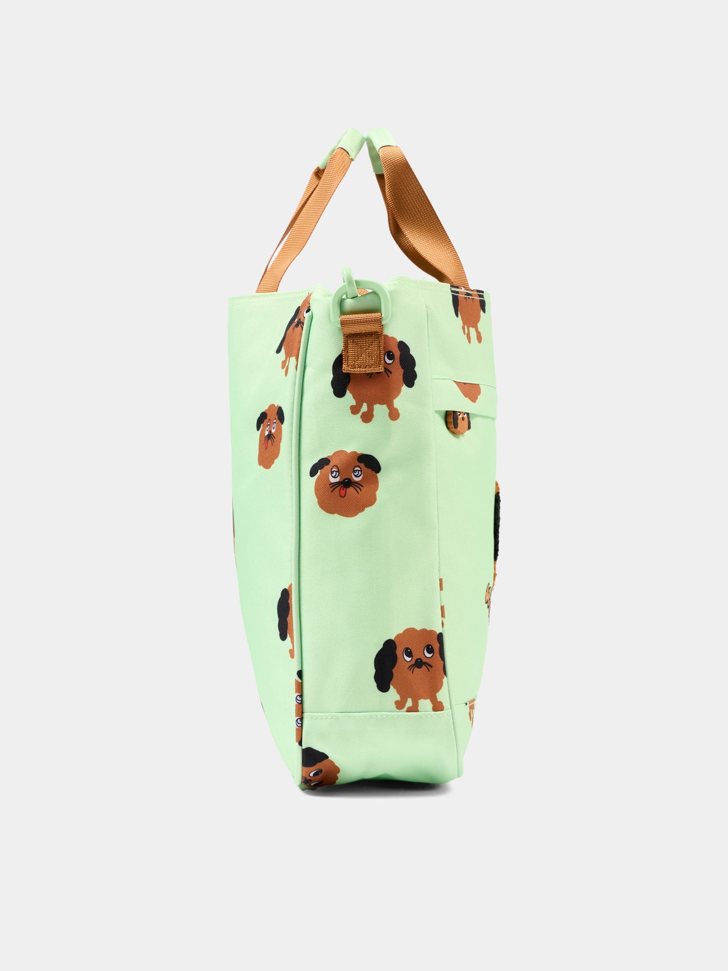 Borsa verde per bambini con cagnolini,Mini Rodini,2616010675