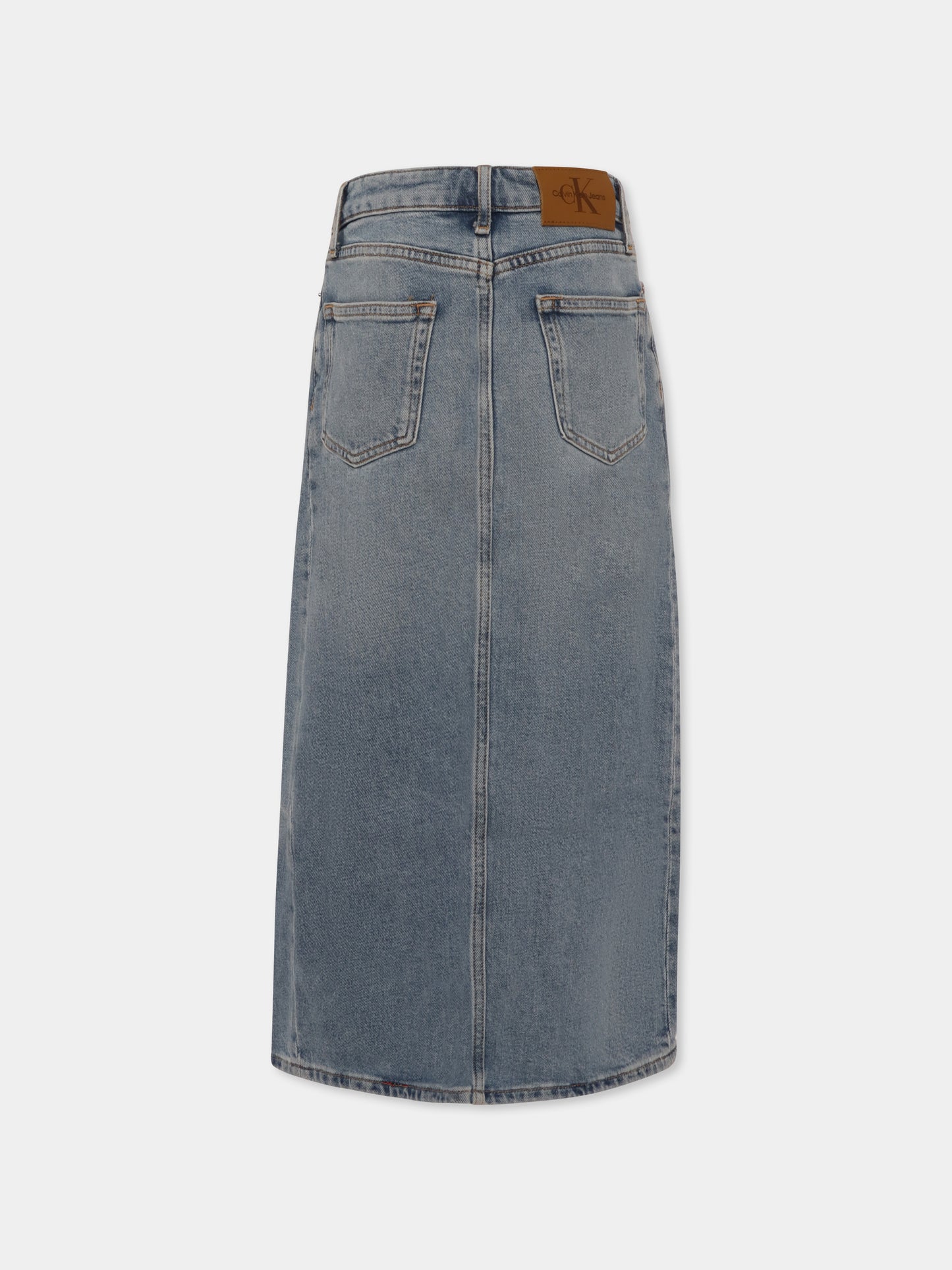 Gonna denim per bambina,Calvin Klein Kids,25S CKIG0IG02894J IG0IG02894 1A4