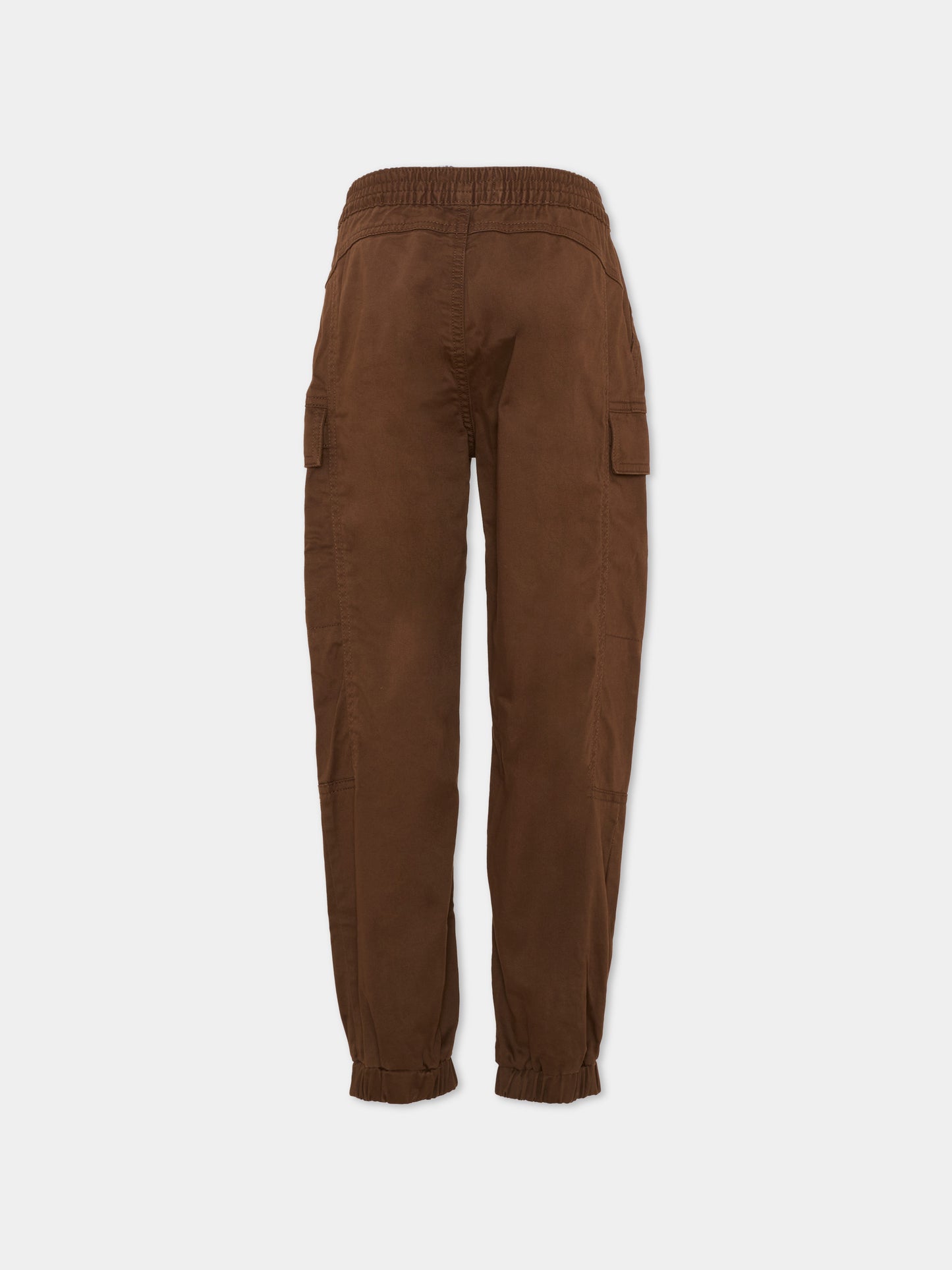 Pantalone marrone per bambino,Calvin Klein Kids,IB0IB02603 GV0