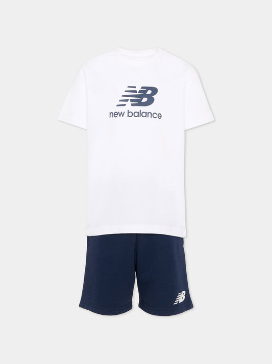 Completo sportivo multicolor per bambino,New Balance,LAKB0318 BWE