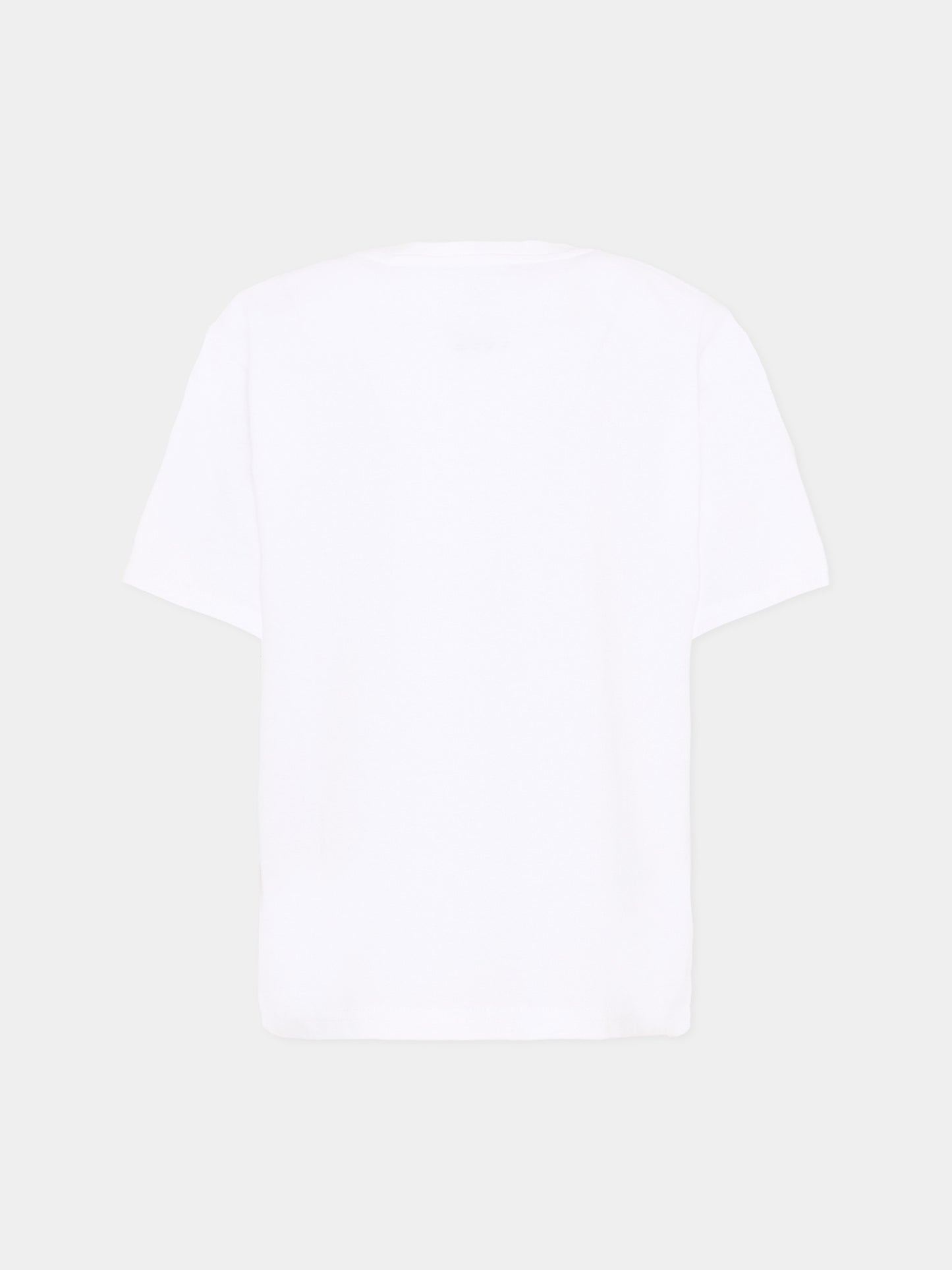 T-shirt bianca per bambino con stampa logo,New Balance,YT61C19J BWE